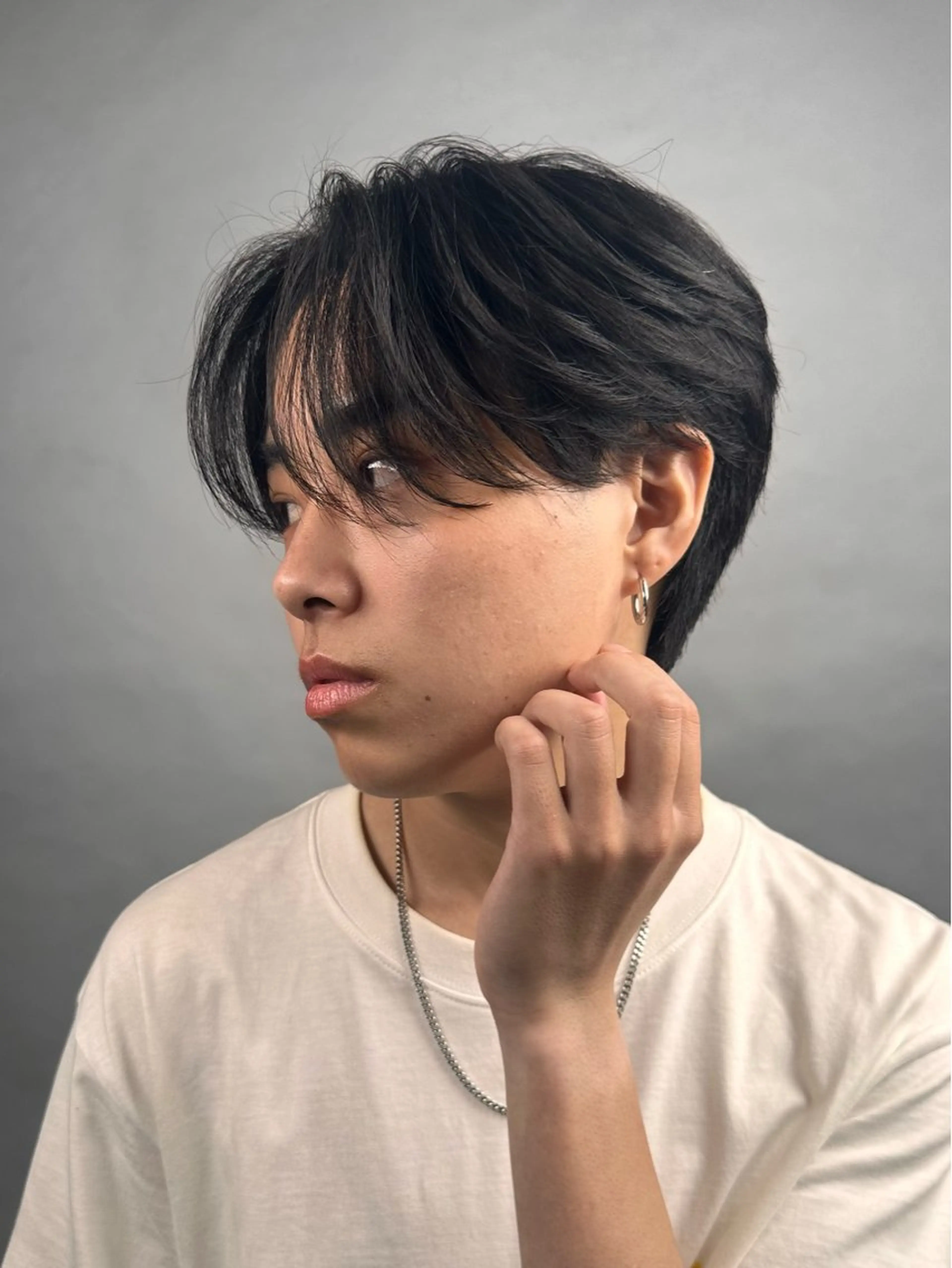 メンズカット＋ニュアンスパーマの写真