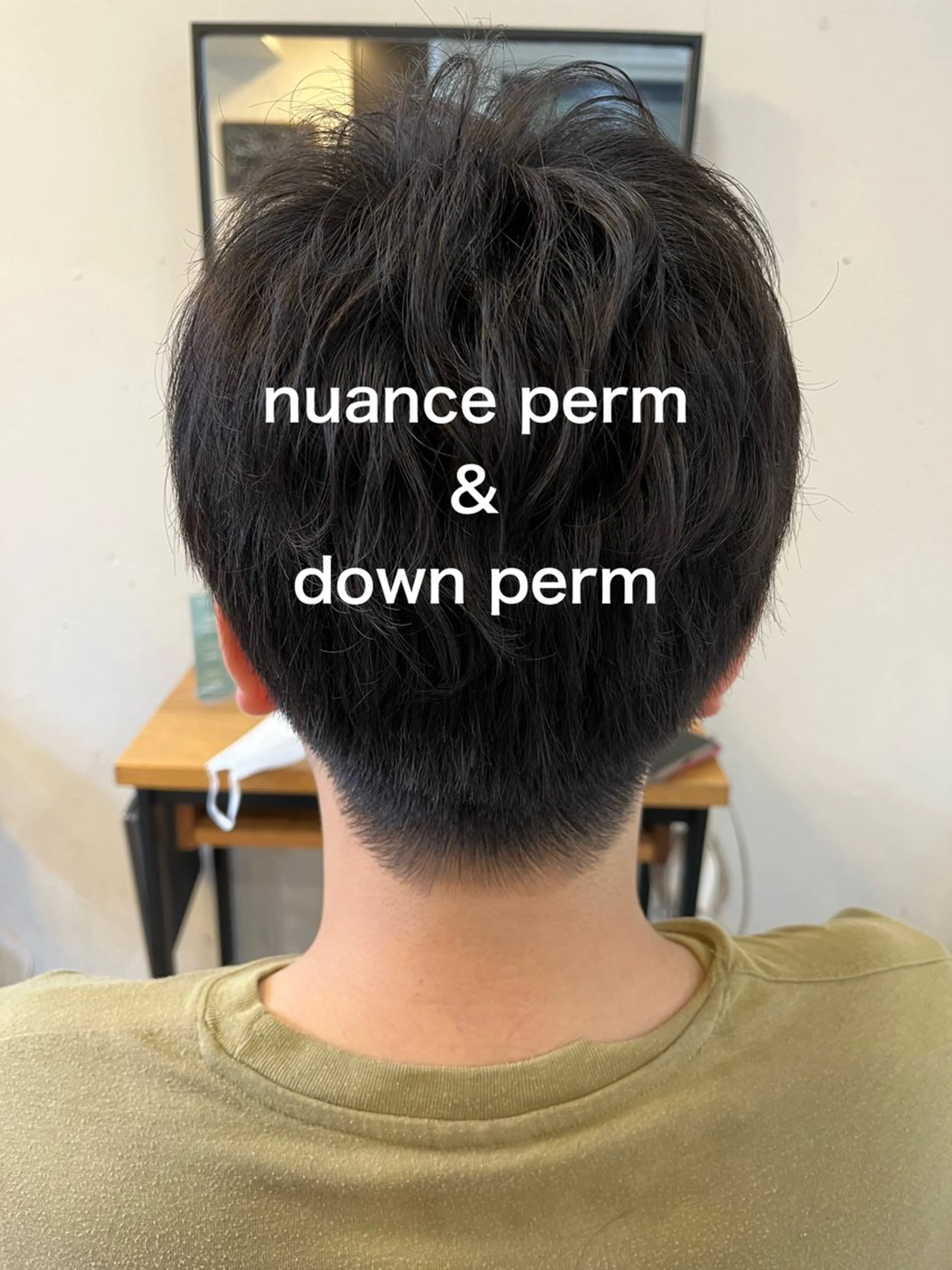 ショート パーマ カット パーマ 和田 真弥のヘアスタイル