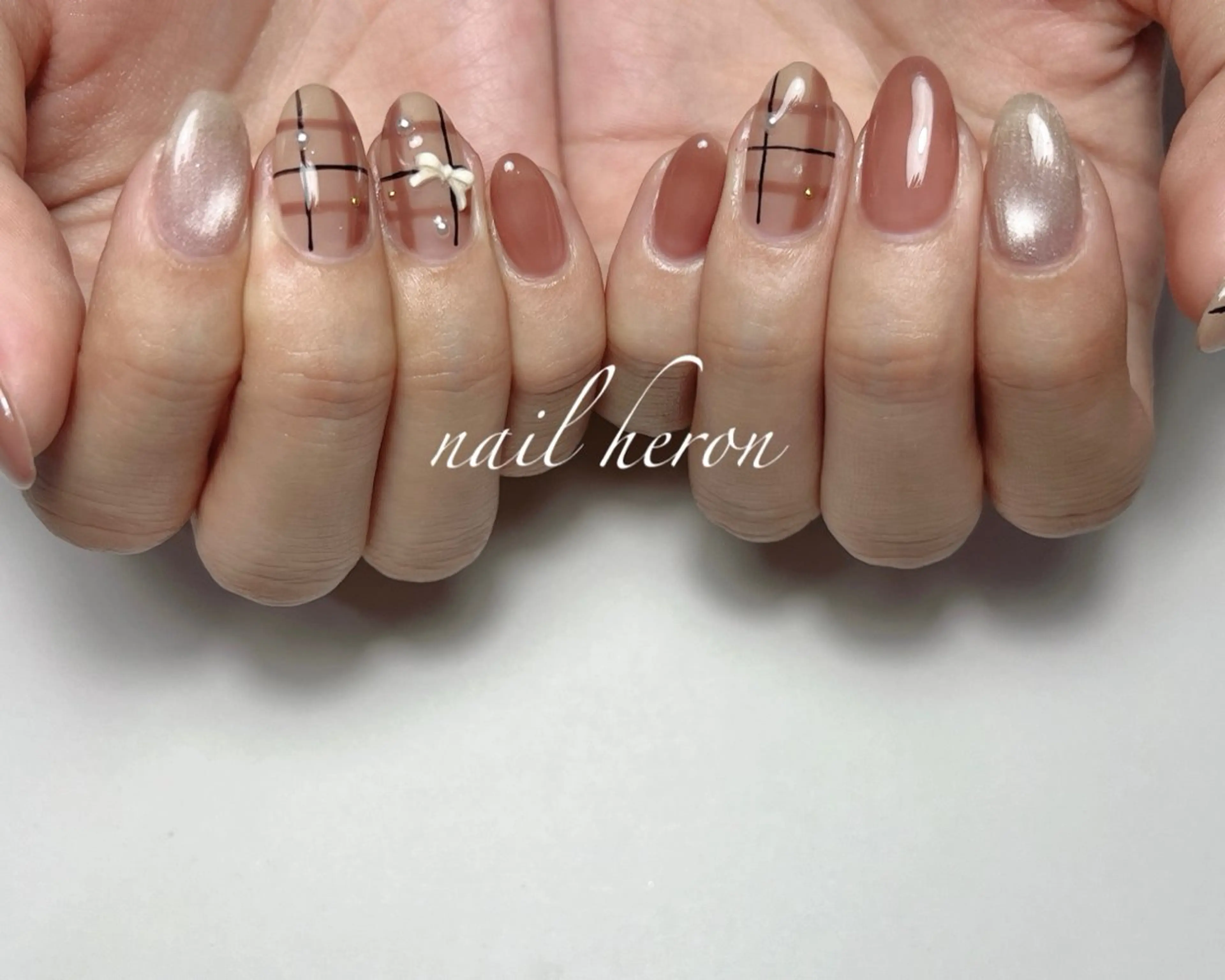 ネイル ハンドネイル saki_ nail heronのネイルデザイン