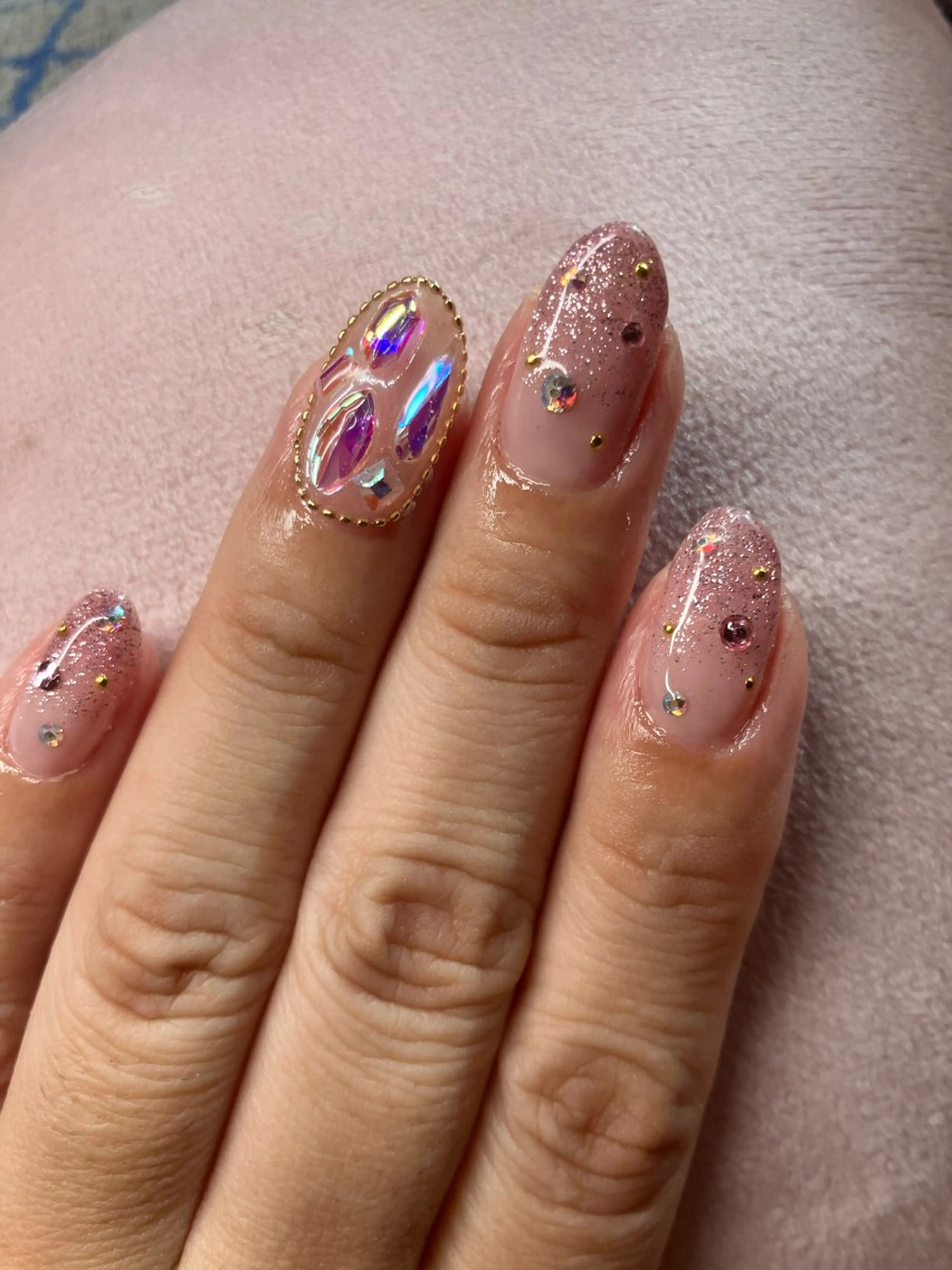 ネイル rukianail 新里のネイルデザイン