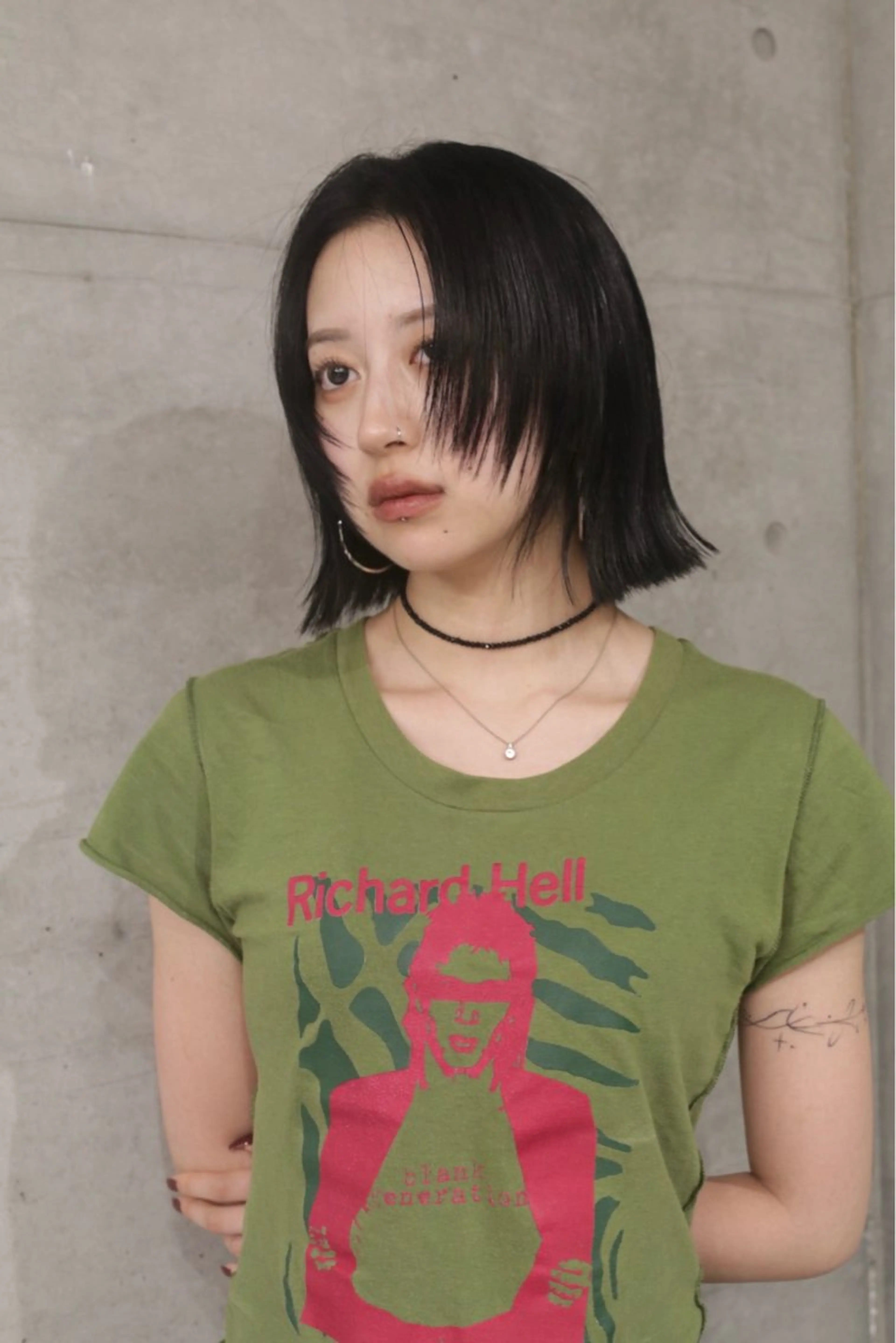 ミディアム マンツーマン/ハイ トーン/HIROKIのヘアスタイル