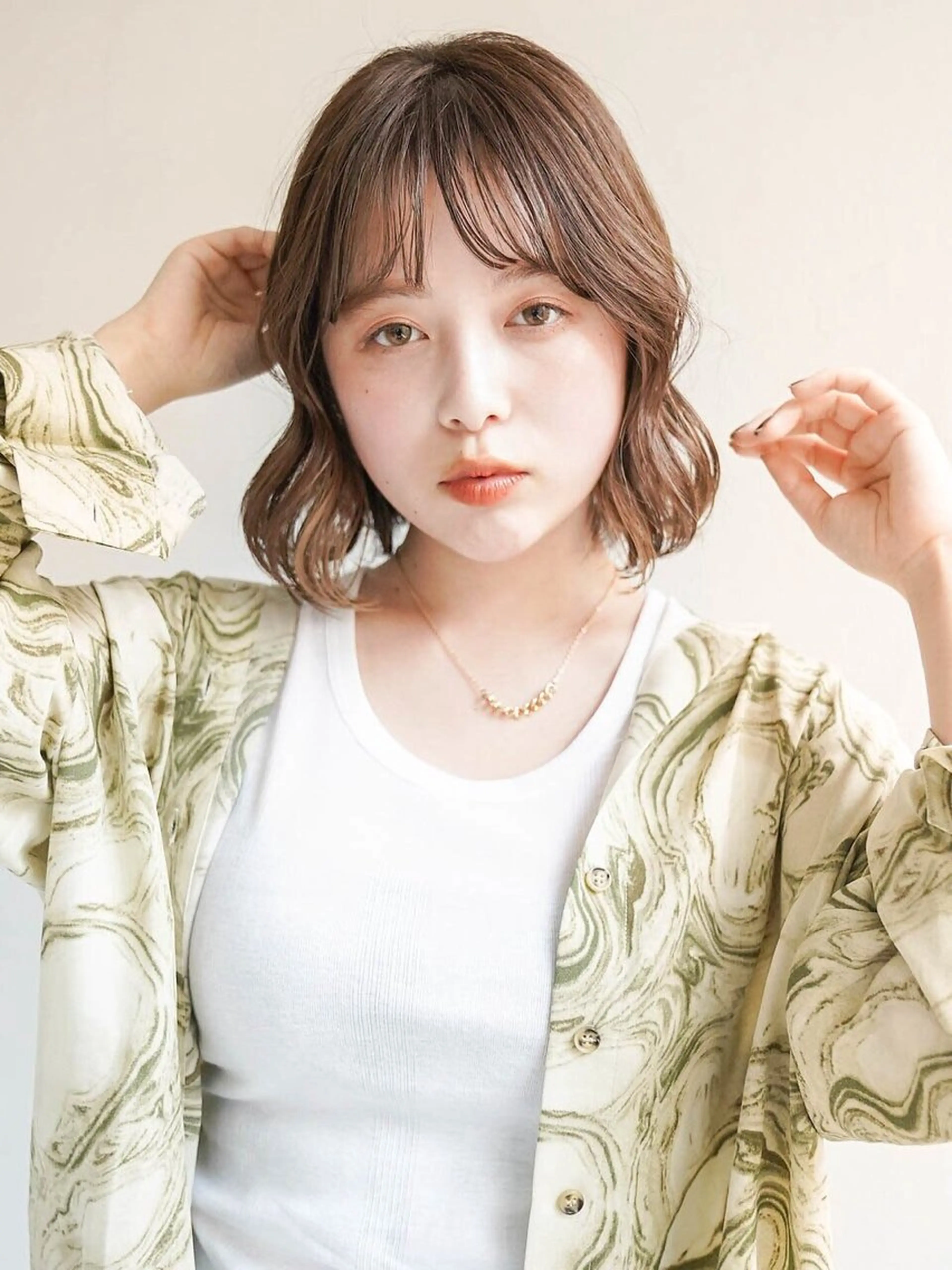 ショート ✨透け感カラー✨ 上村一樹のヘアスタイル