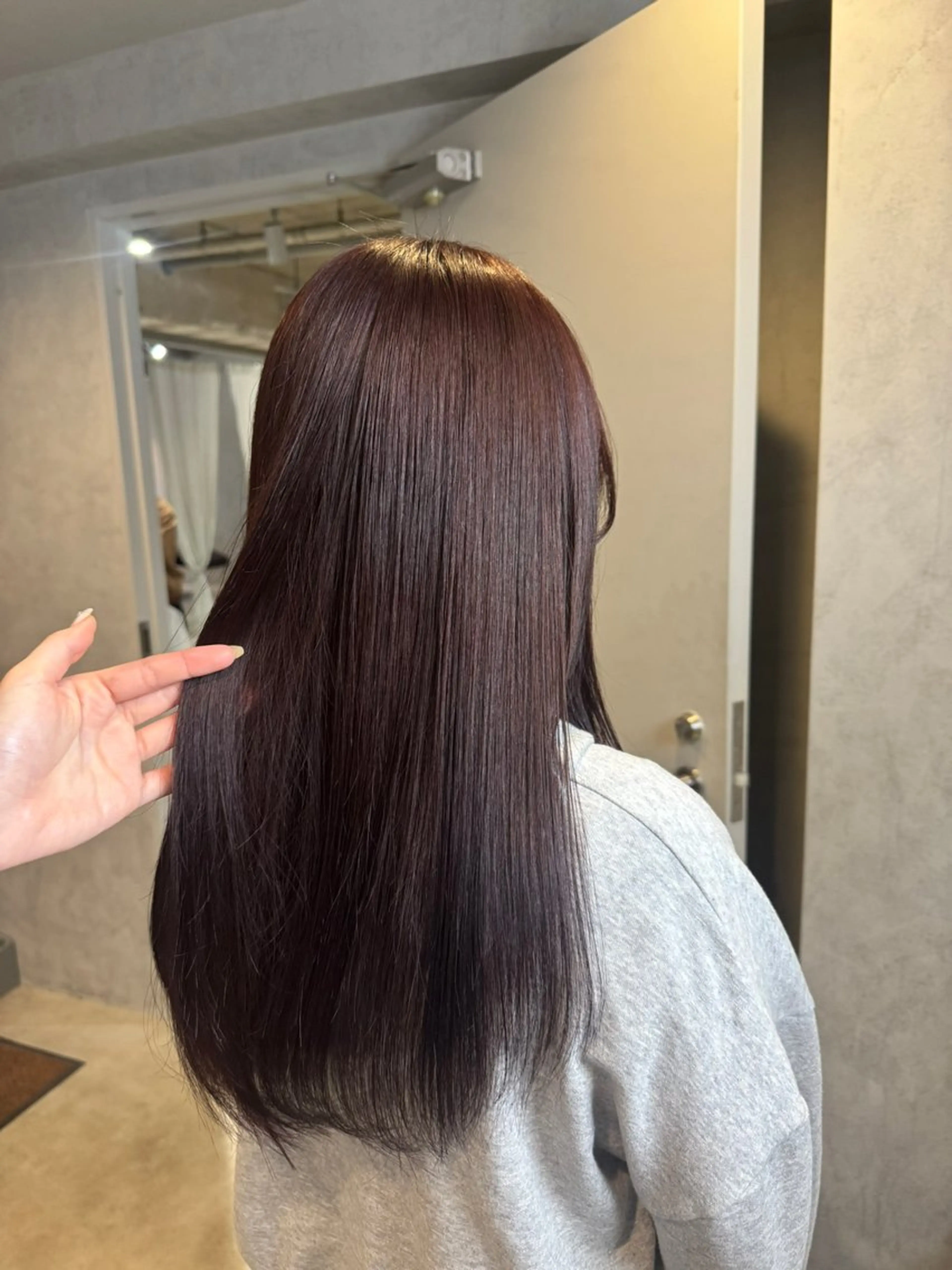 【髪質改善ケア】ワンカラー ＋ 髪質再生トリートメントスペシャルの写真