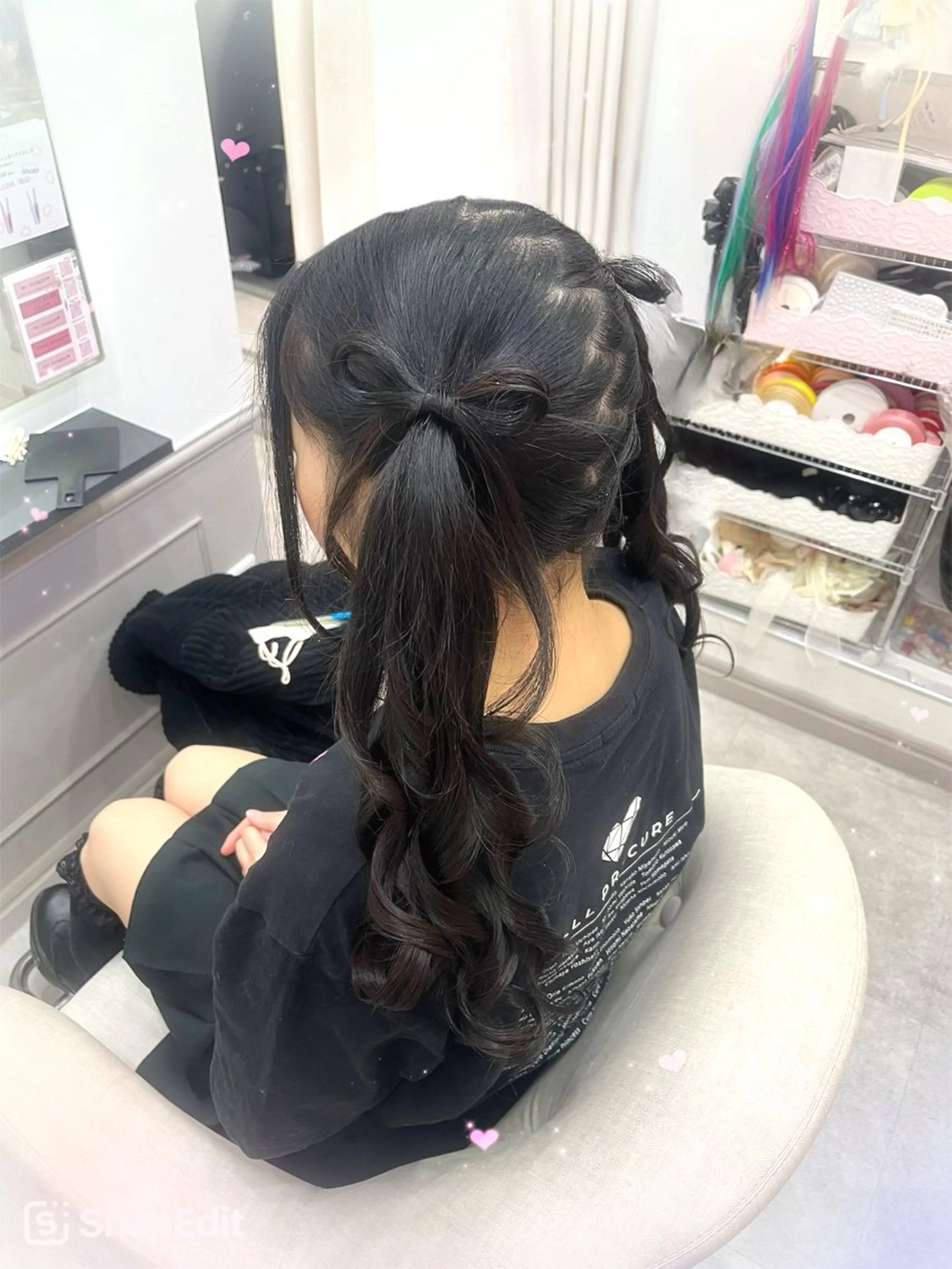 ヘアアレンジ lien eriiのヘアスタイル