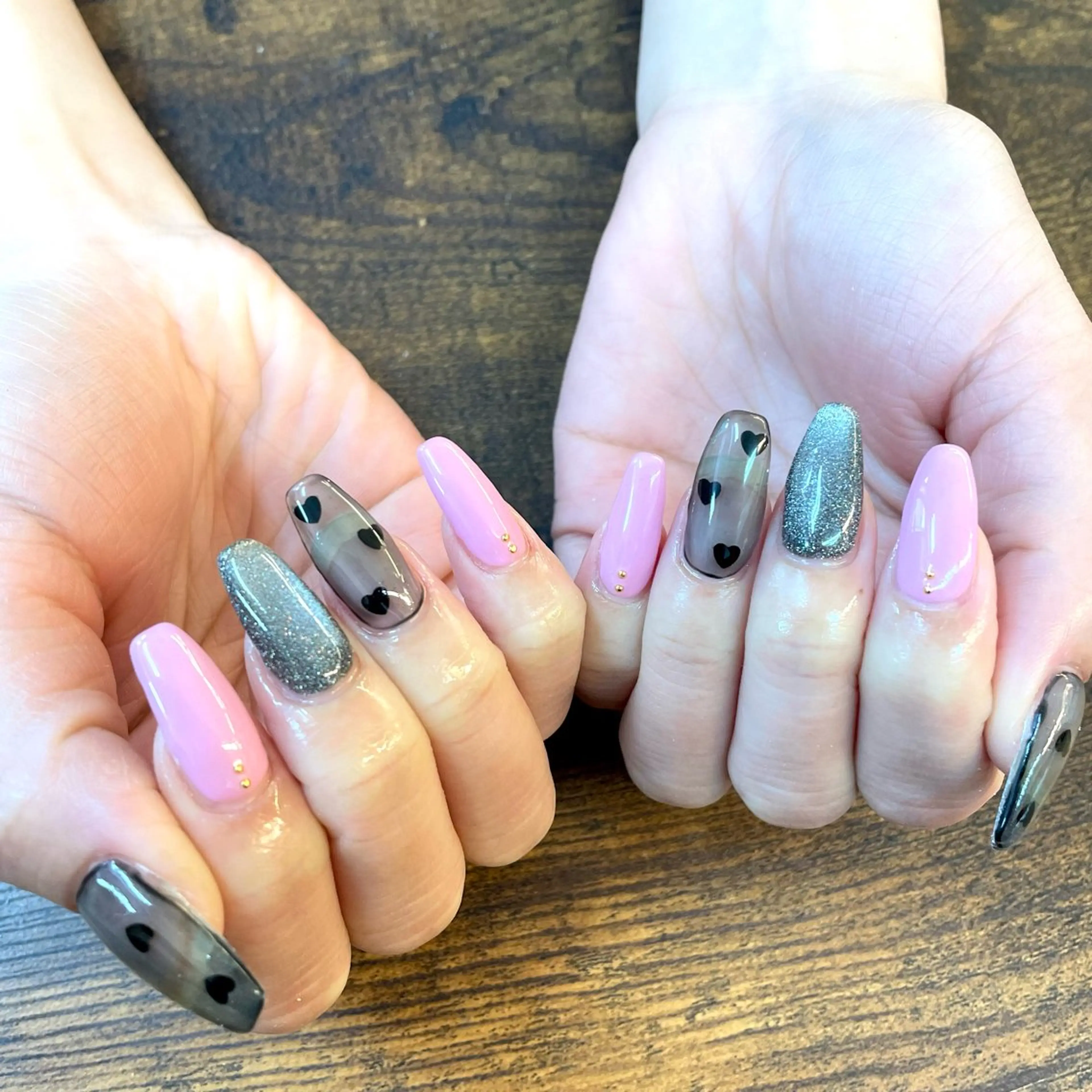 ネイル マグネットネイル ueki junのネイルデザイン