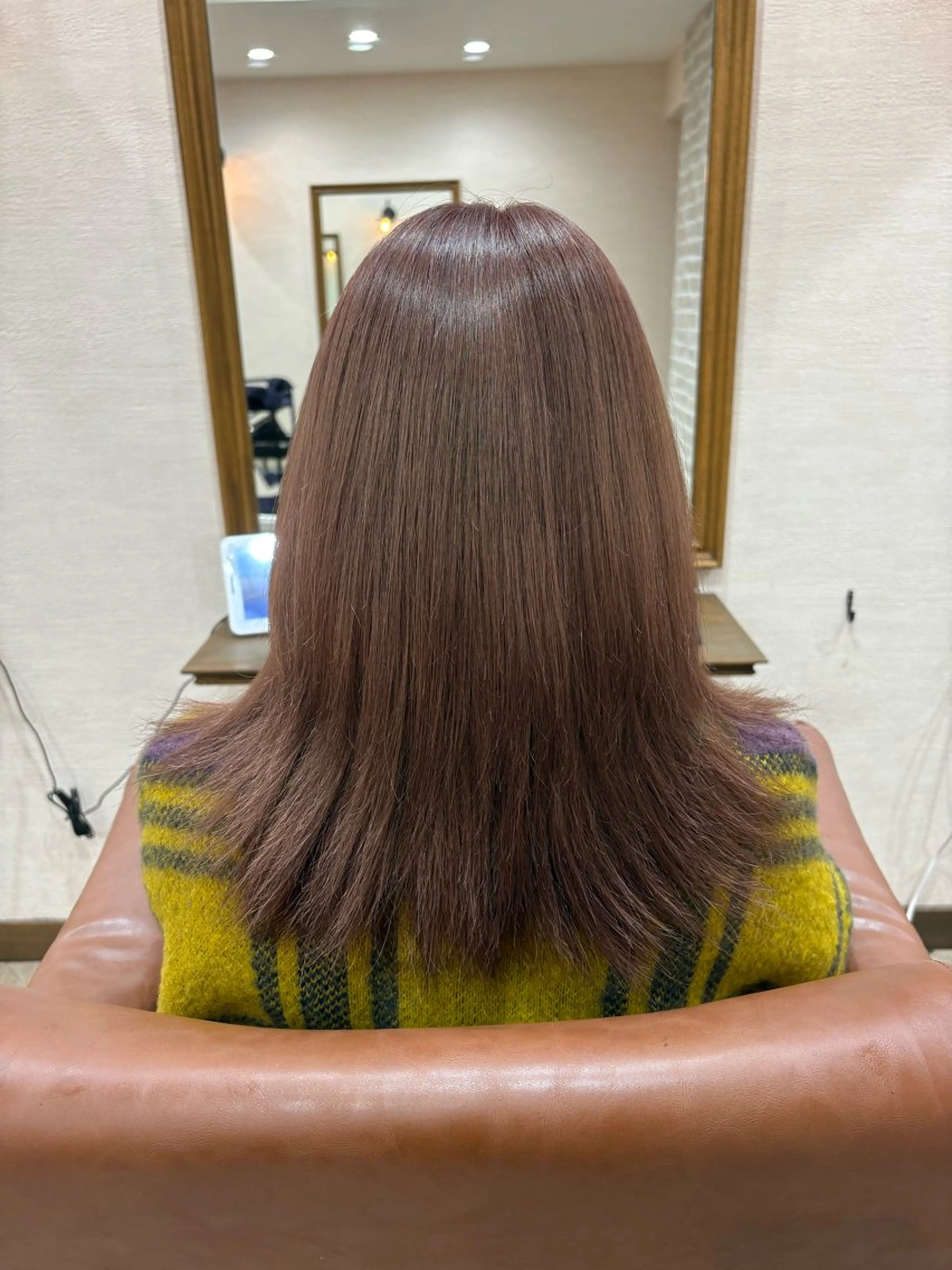 ミディアム カラー 堀 のえかのヘアスタイル
