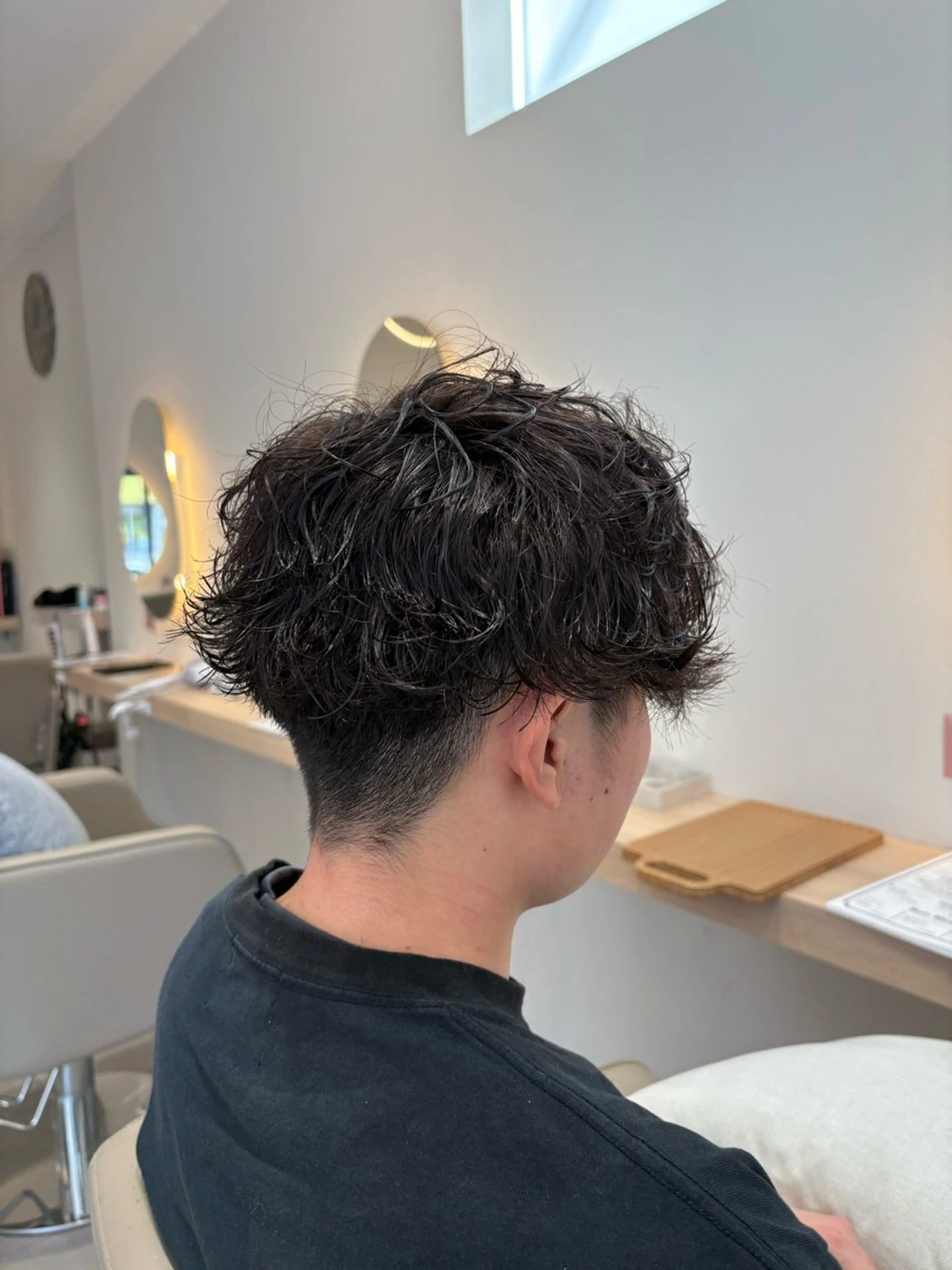 パーマ メンズ レイヤー/透明感/髪 質改善/メンズ/佐藤のヘアスタイル