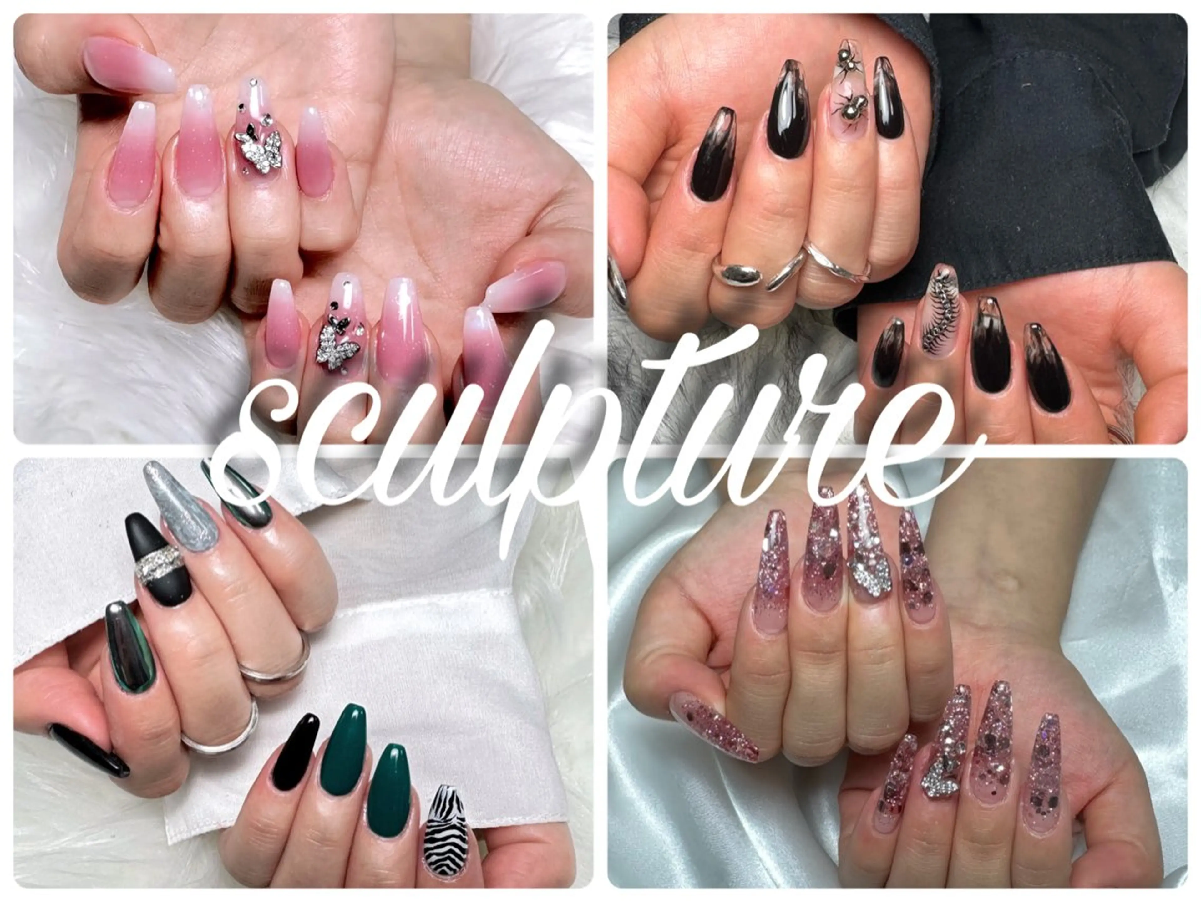 【🎀新規🎀オフなし🙅‍♀️スカルプ】⚠︎︎クリア、ラメ、カラーで料金の変動有⚠︎︎の写真