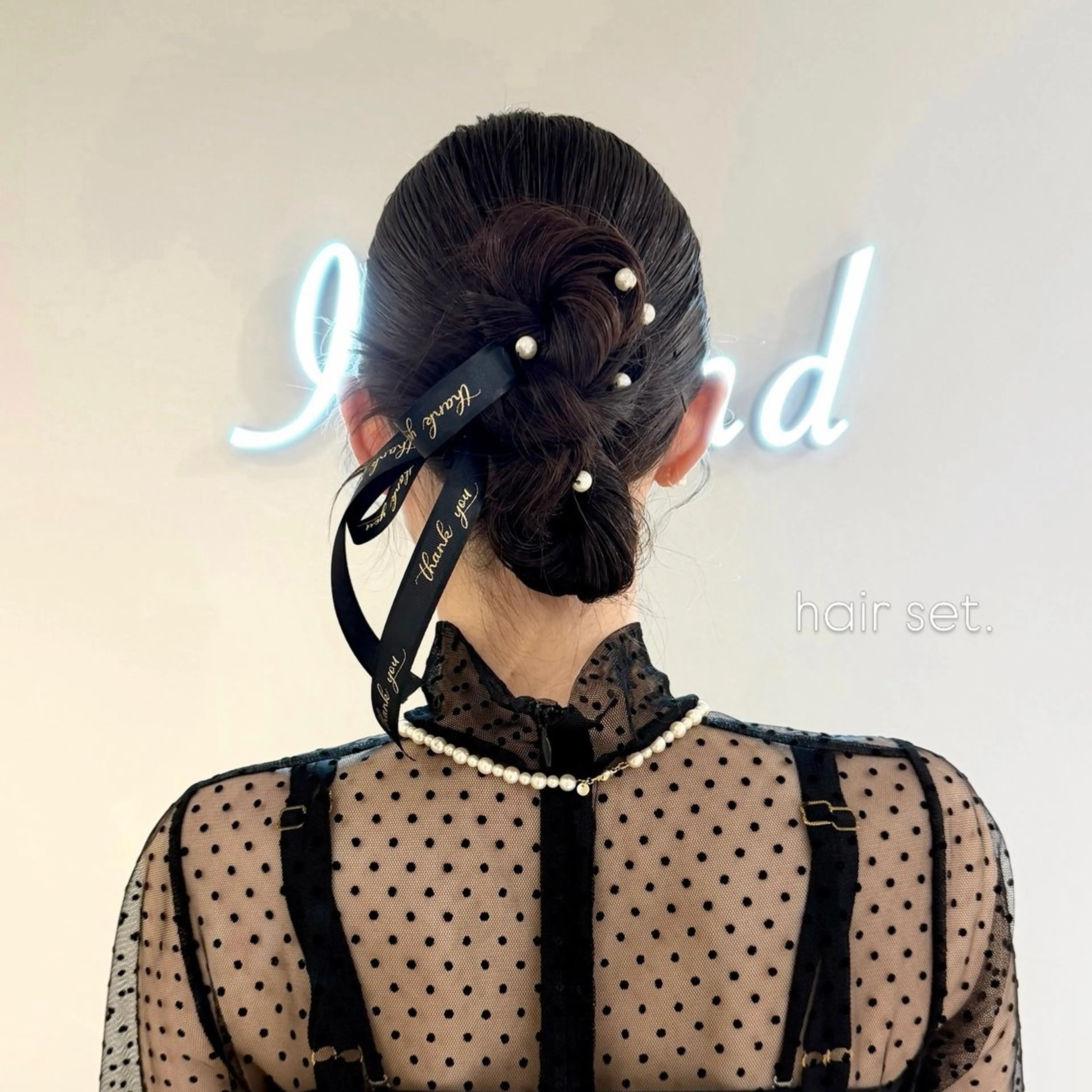 ヘアアレンジ ヘアセット NAKAHARA TSUKUSHIのヘアスタイル