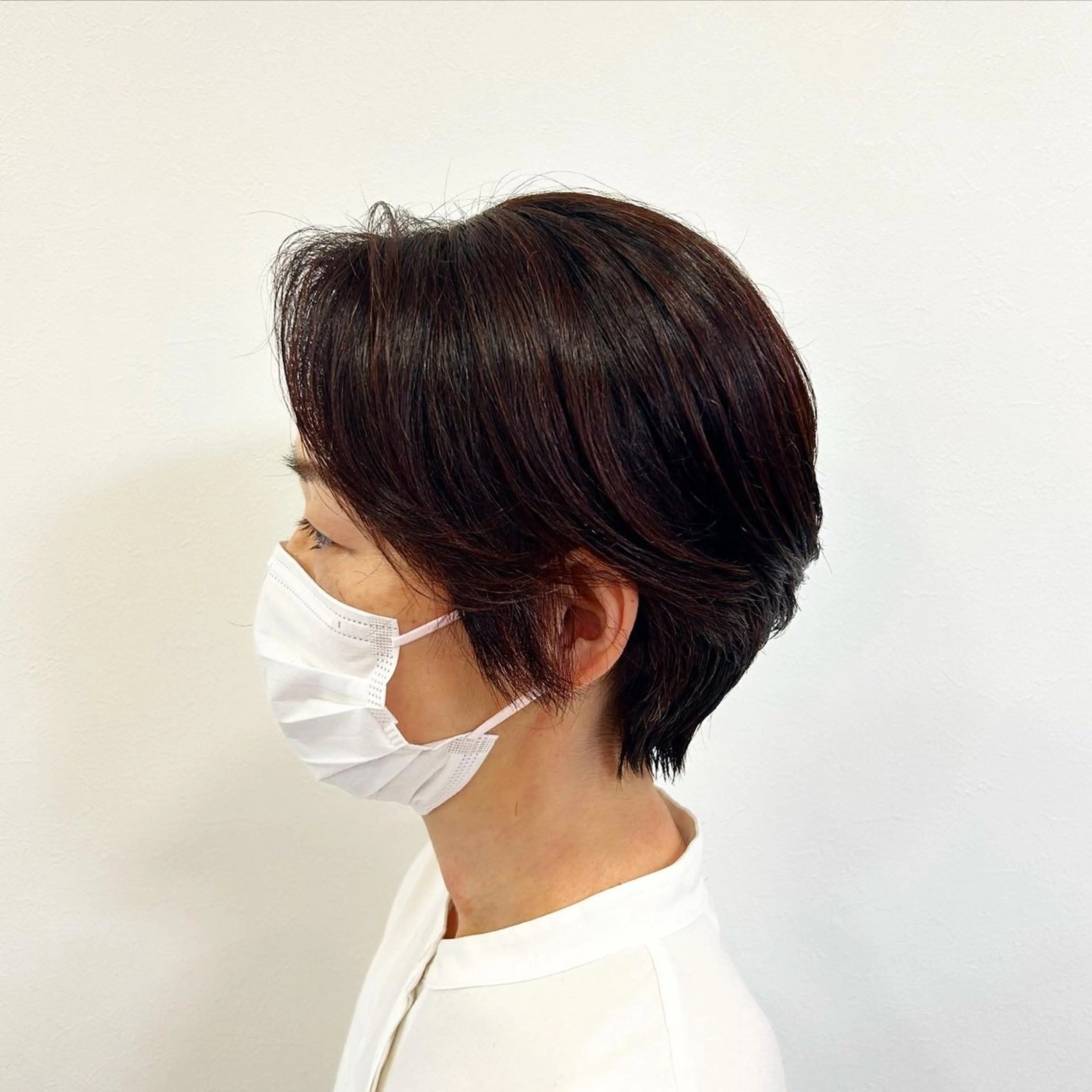 ショート ショートヘア 藤岡 紗良のマツエク・マツパデザイン