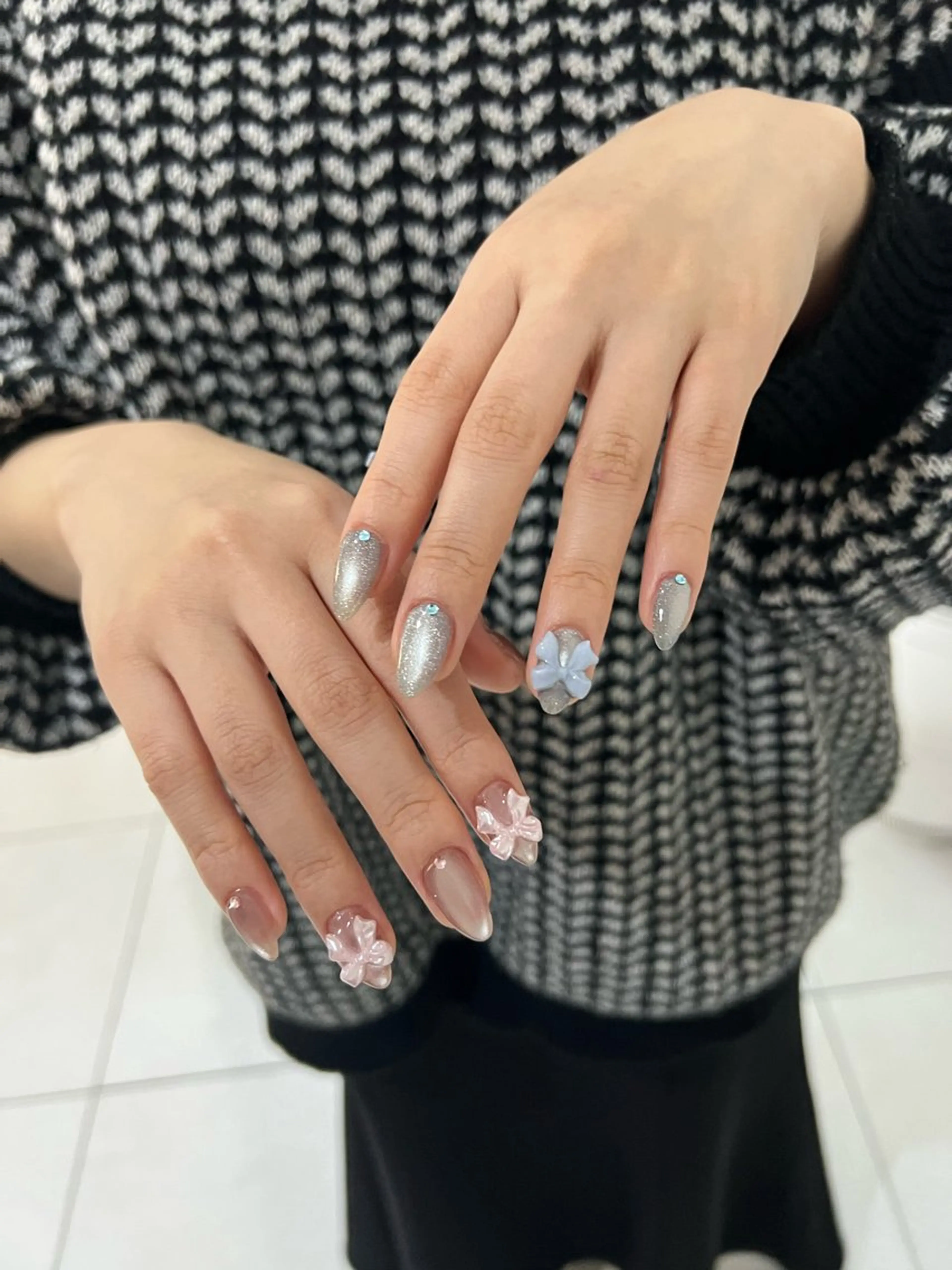 ネイル 持ち込み ハンドネイル ハンドケア Charme. NOBUKOのネイルデザイン