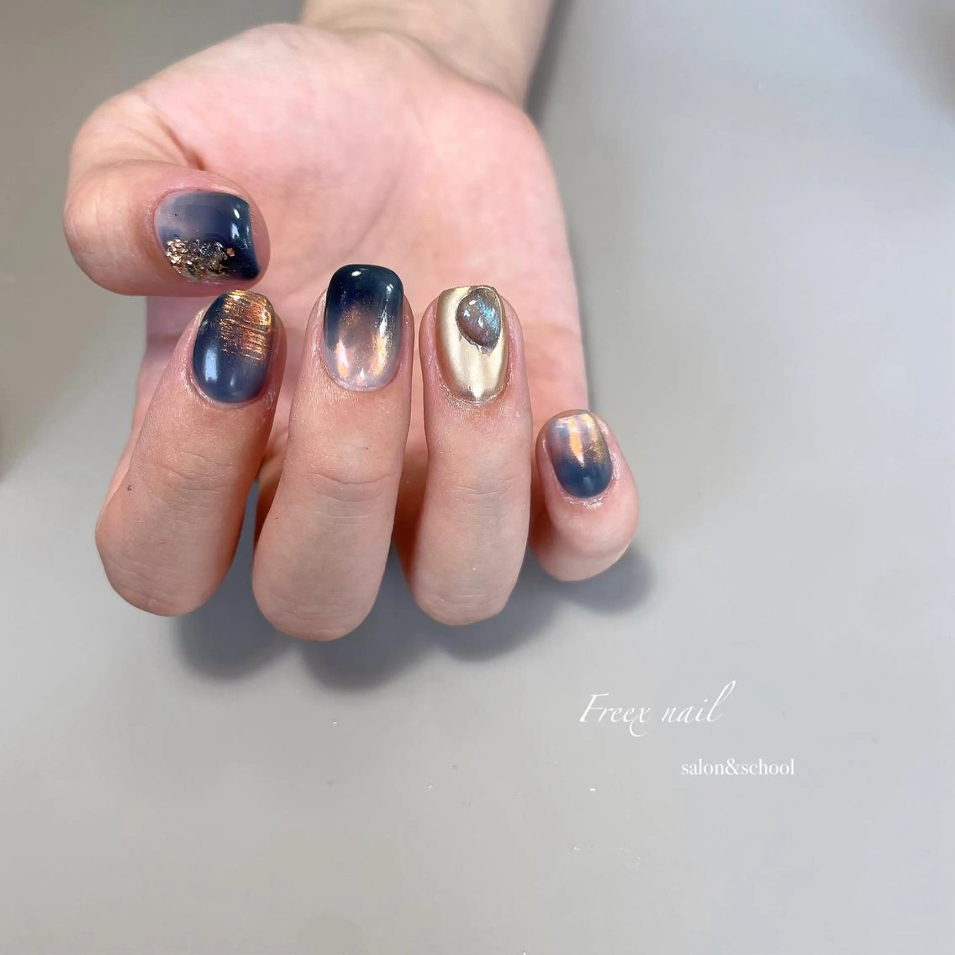 ネイル ハンドネイル フットネイル freex nail /ニュアンス/個性派のネイルデザイン