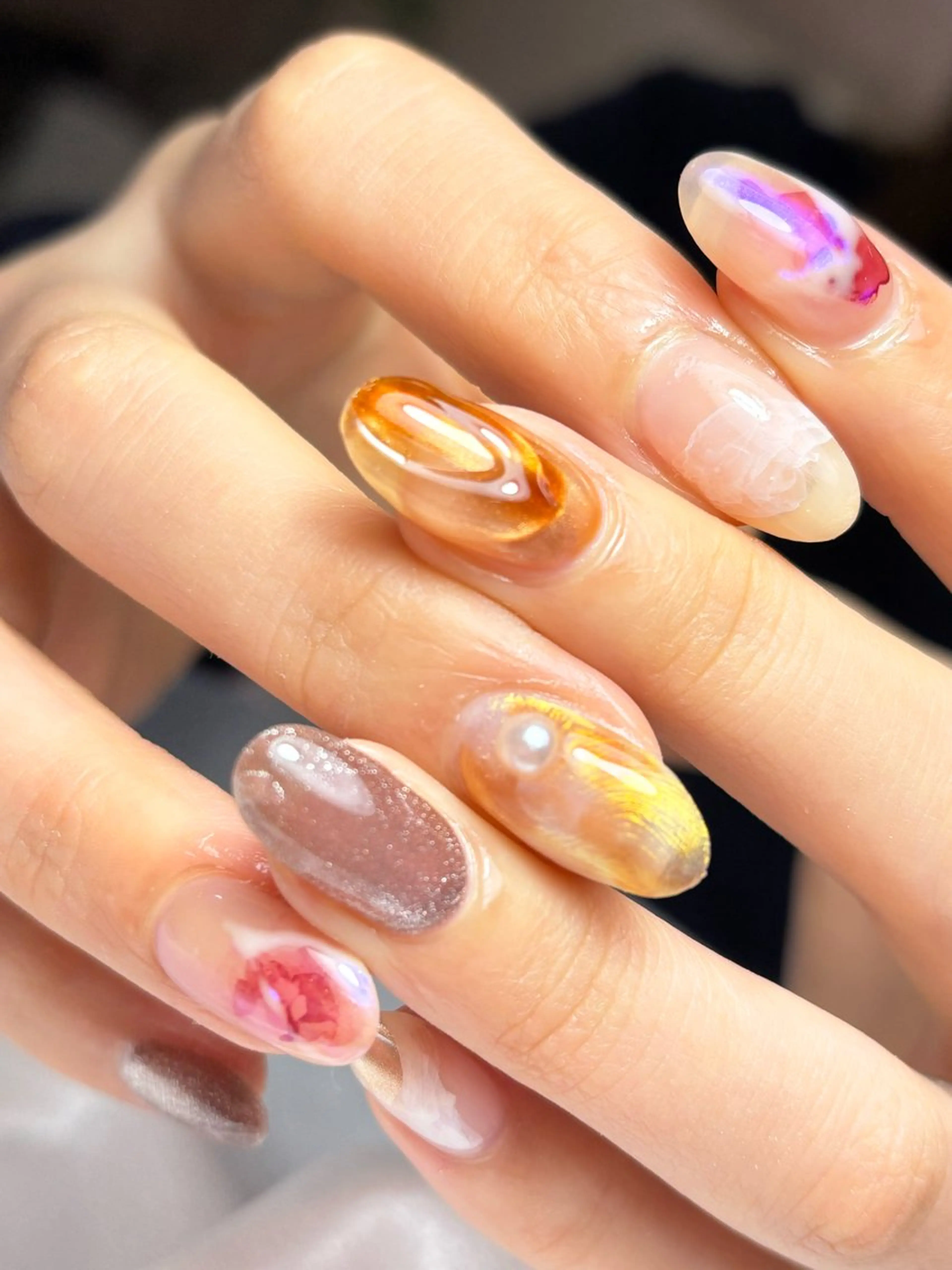 ネイル ハンドネイル clear yayoiのネイルデザイン