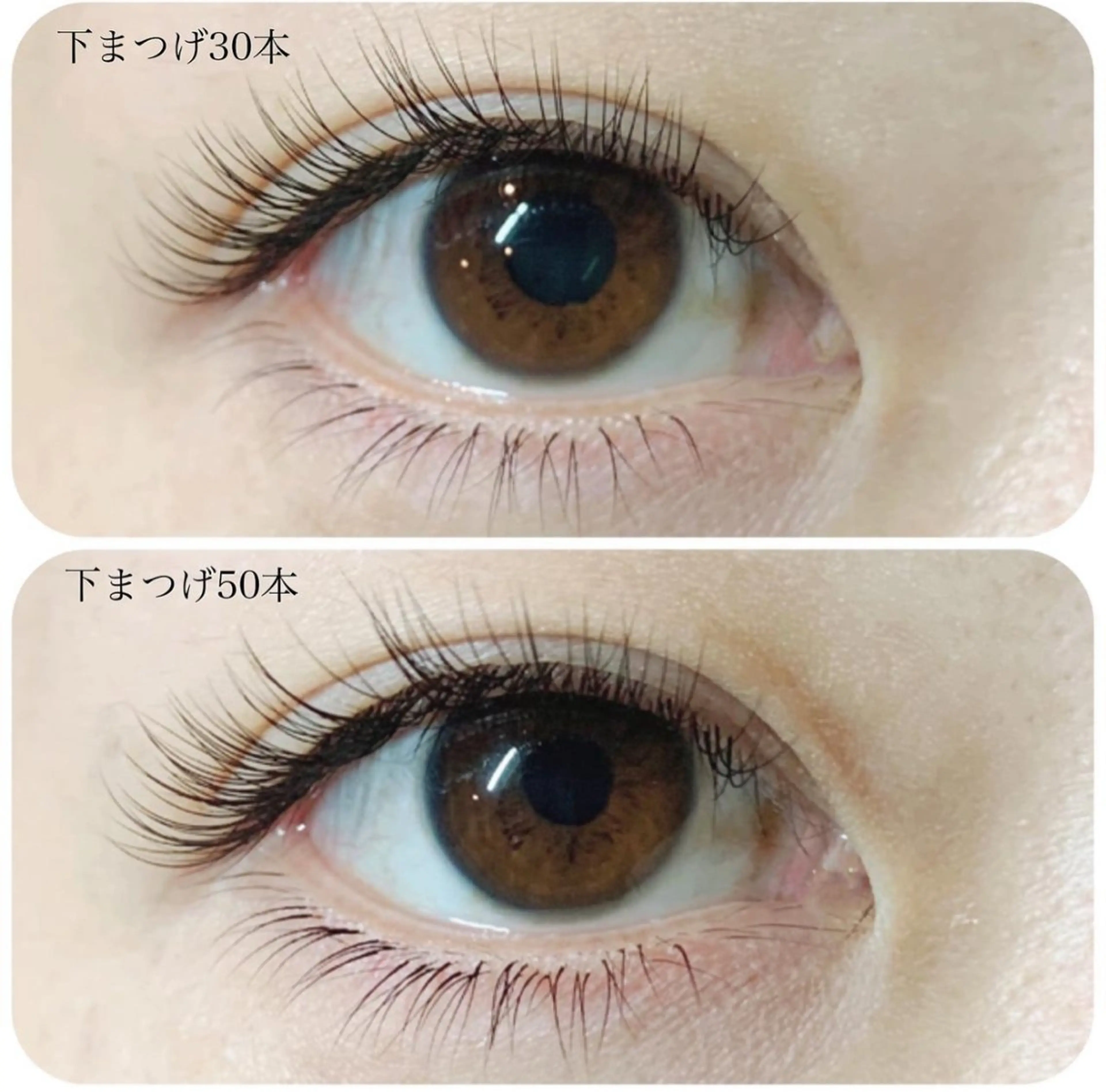 マツエク・マツパ 岩垂 妙美のマツエク・マツパデザイン