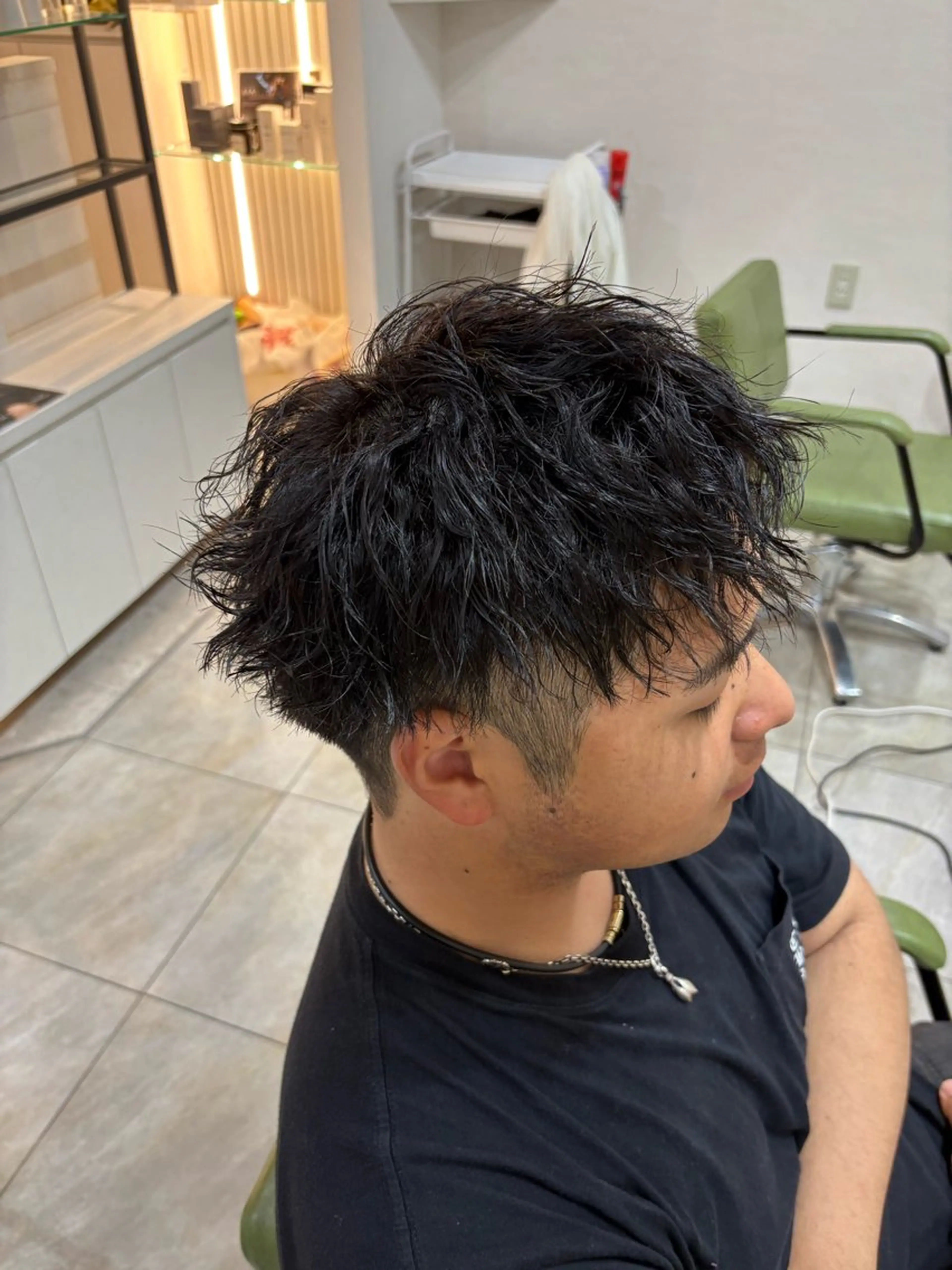 パーマ メンズ OluOlu (オルオル)布川恭大のヘアスタイル