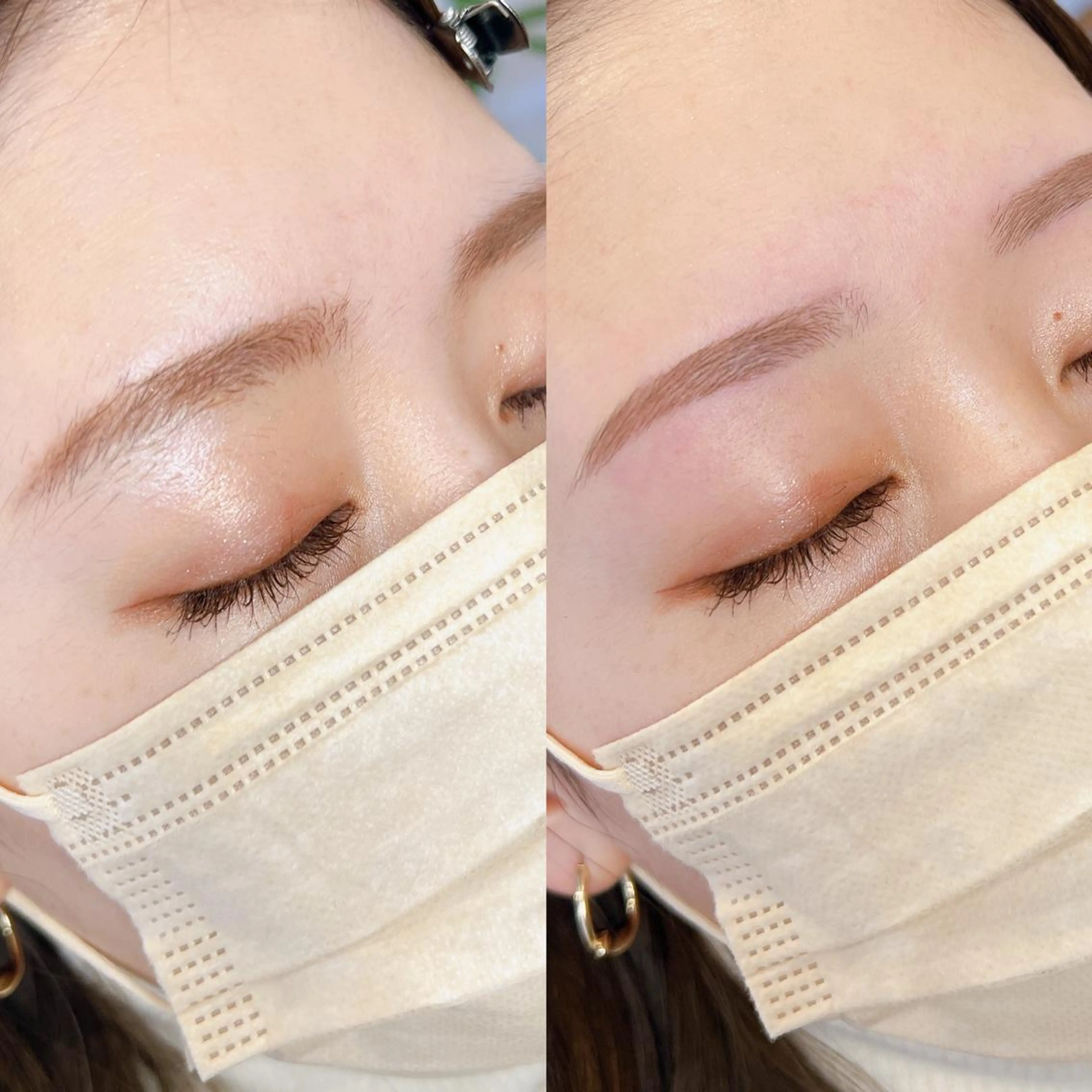 2回目以降のお客様💡美眉スタイリング+フェイスwax(額 or フェイスライン)の写真