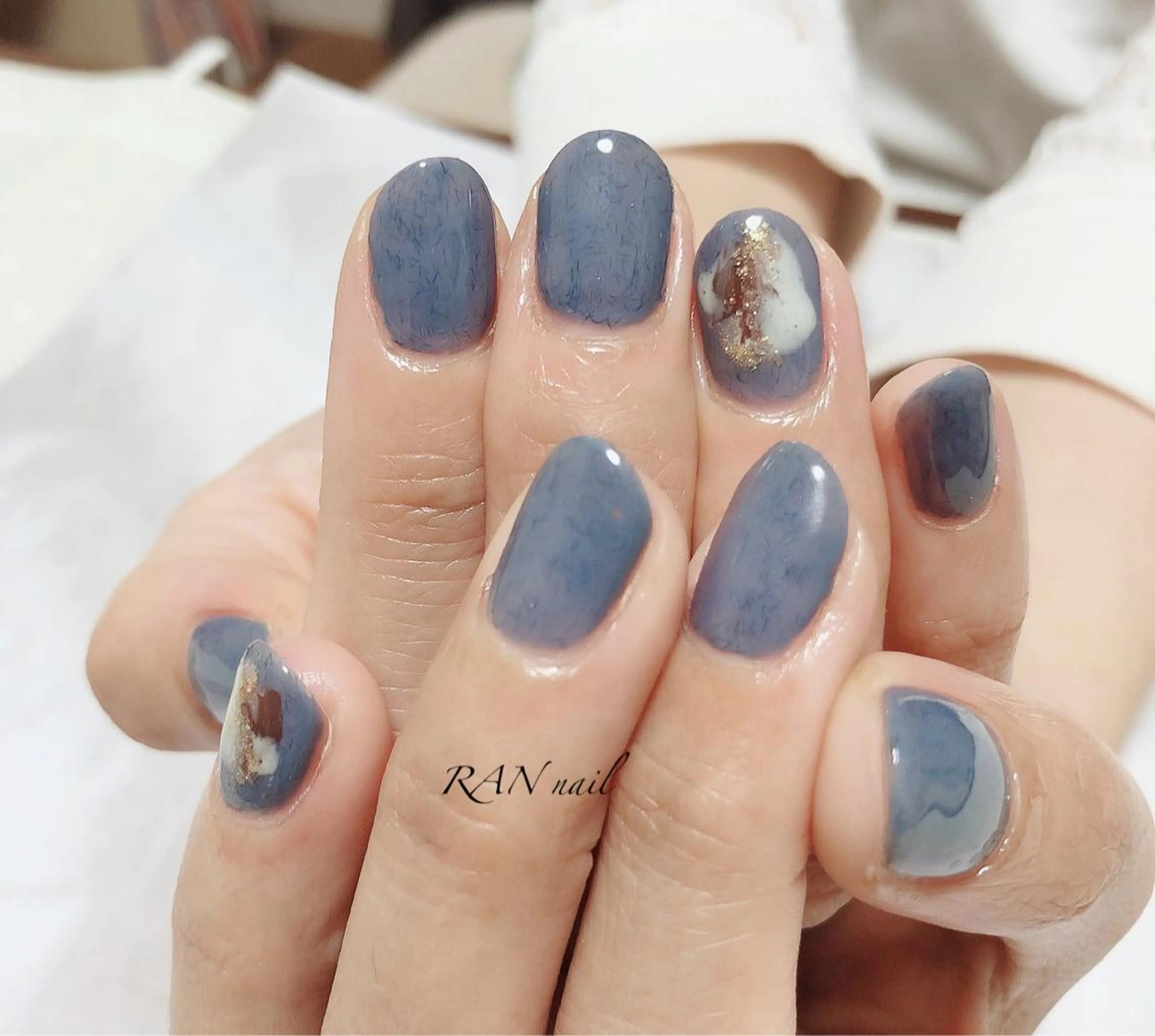 ネイル フットネイル ニュアンスネイル オフィスネイル ブライダルネイル 冬ネイル ハンドネイル フットネイル RAN nailのネイルデザイン