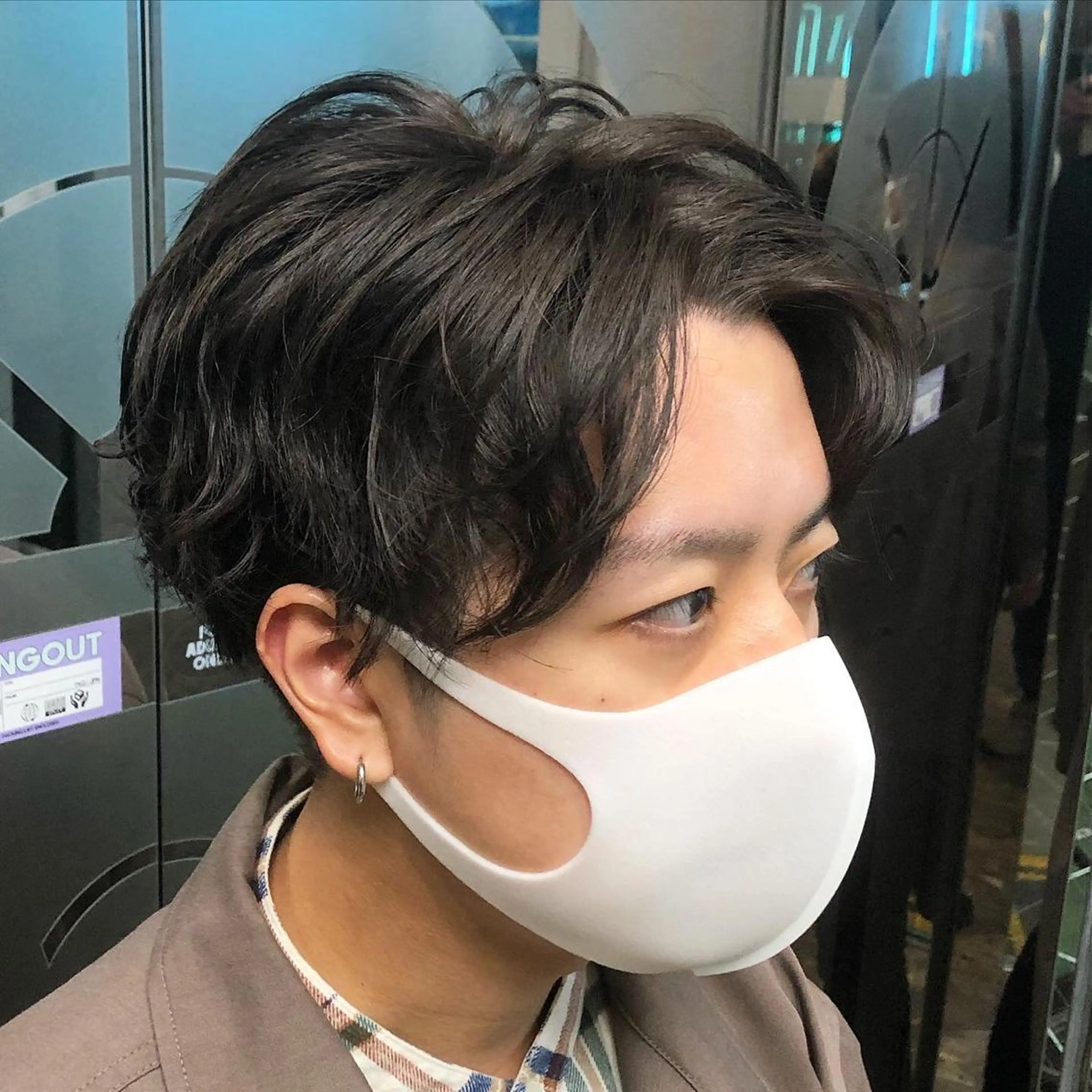 パーマ メンズ 渋谷/フェード/ 國分 翔のヘアスタイル