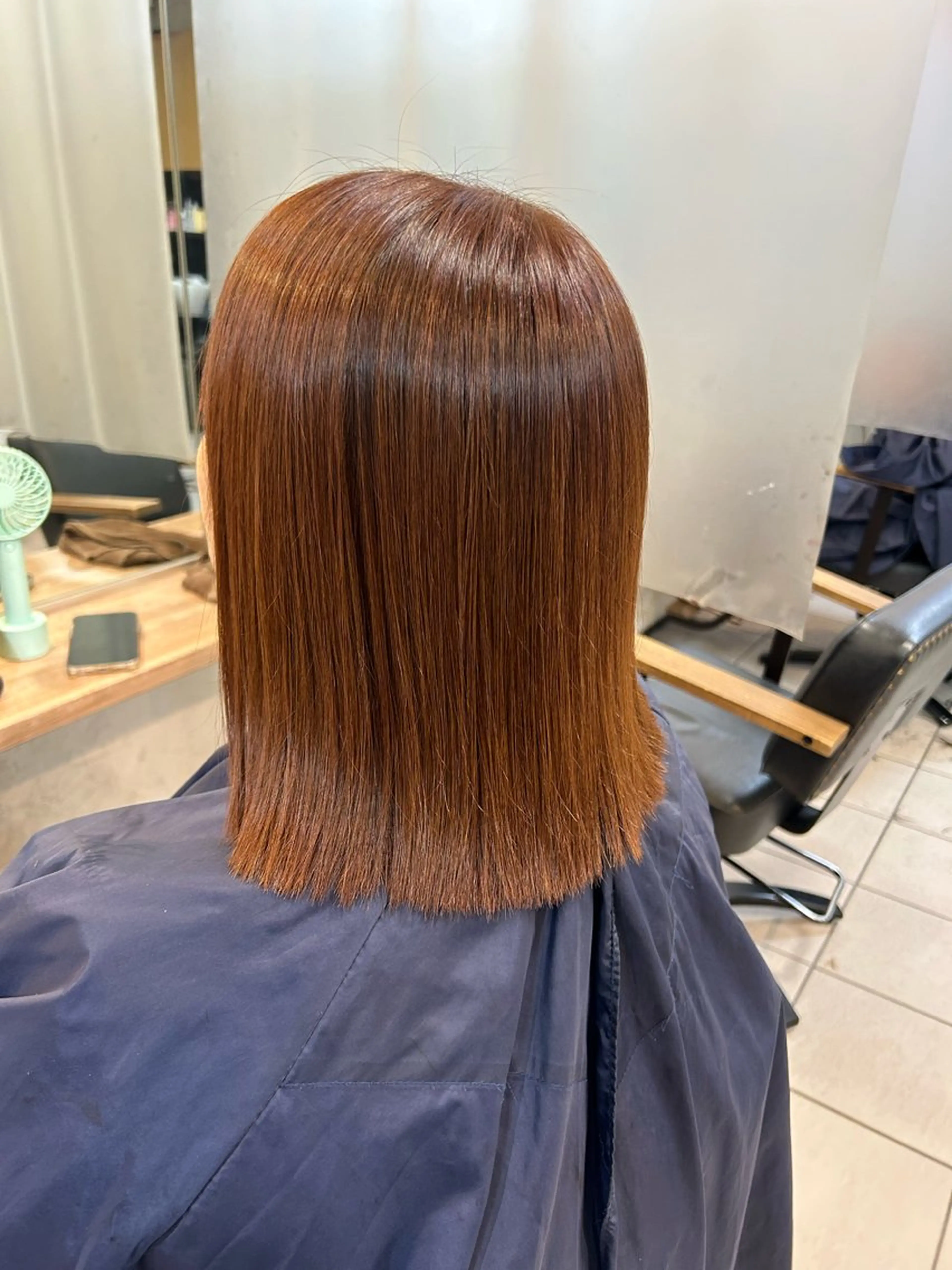 ショート カット 縮毛矯正 トリートメント 髪質改善ストレート/ ブリーチ／渋谷　福田のヘアスタイル