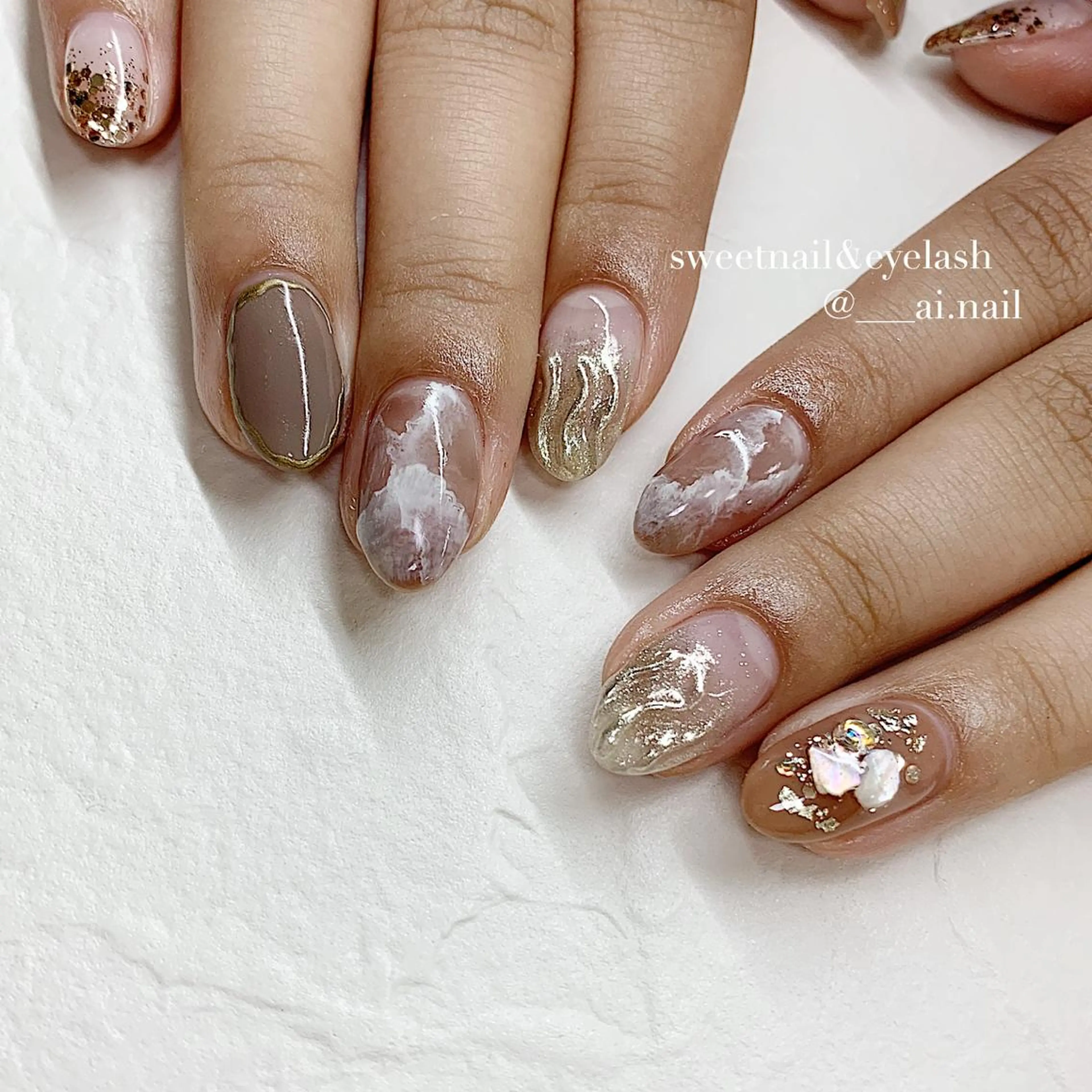 ネイル 🍃伏見 / soL nail / aiのネイルデザイン