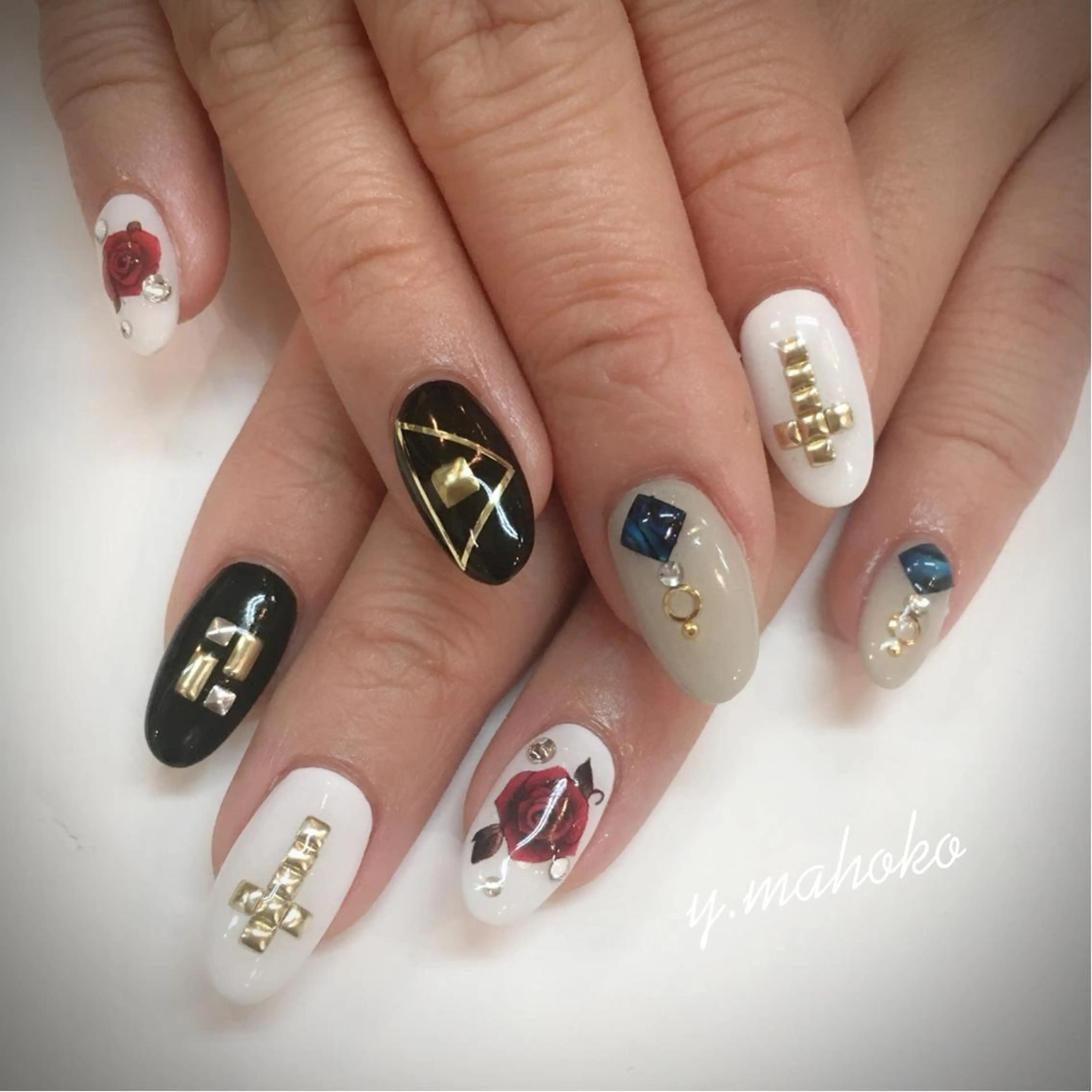 ネイル She nail studio 原宿所属・パラジェル有/ スカルプ/mahoのネイルデザイン