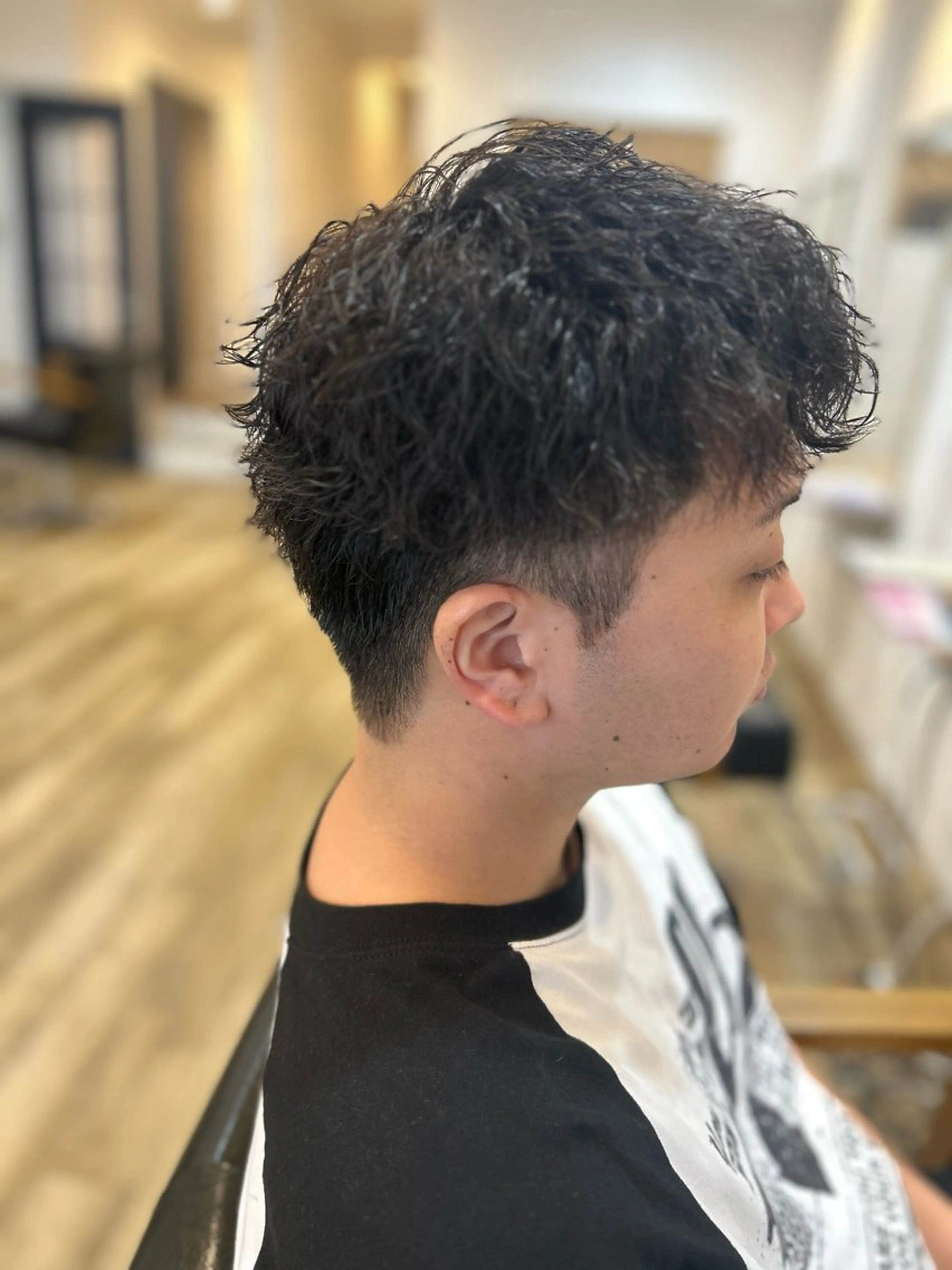 メンズパーマのモデル様募集‼️の写真