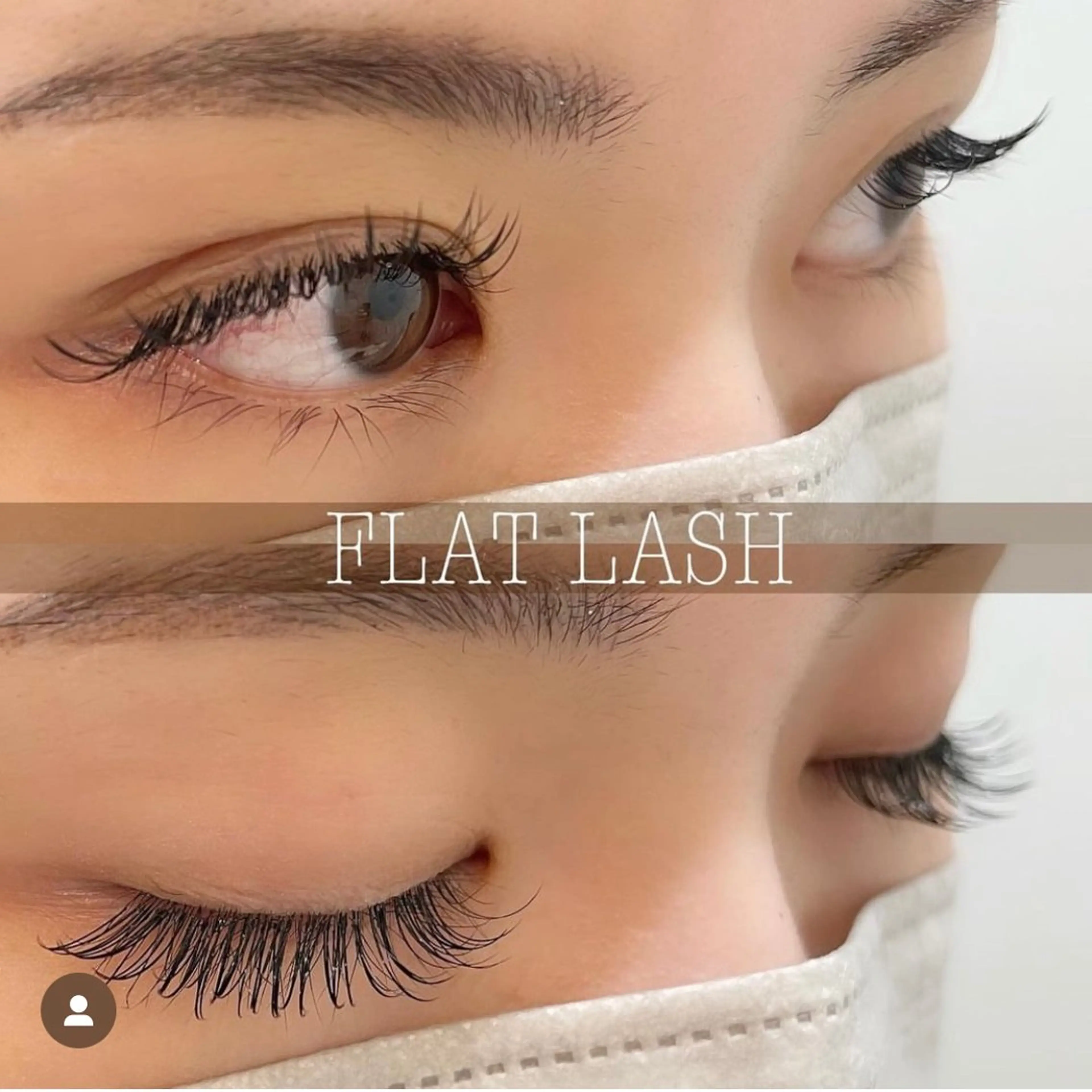 マツエク・マツパ フラットラッシュ 谷四サロン kyokaのマツエク・マツパデザイン