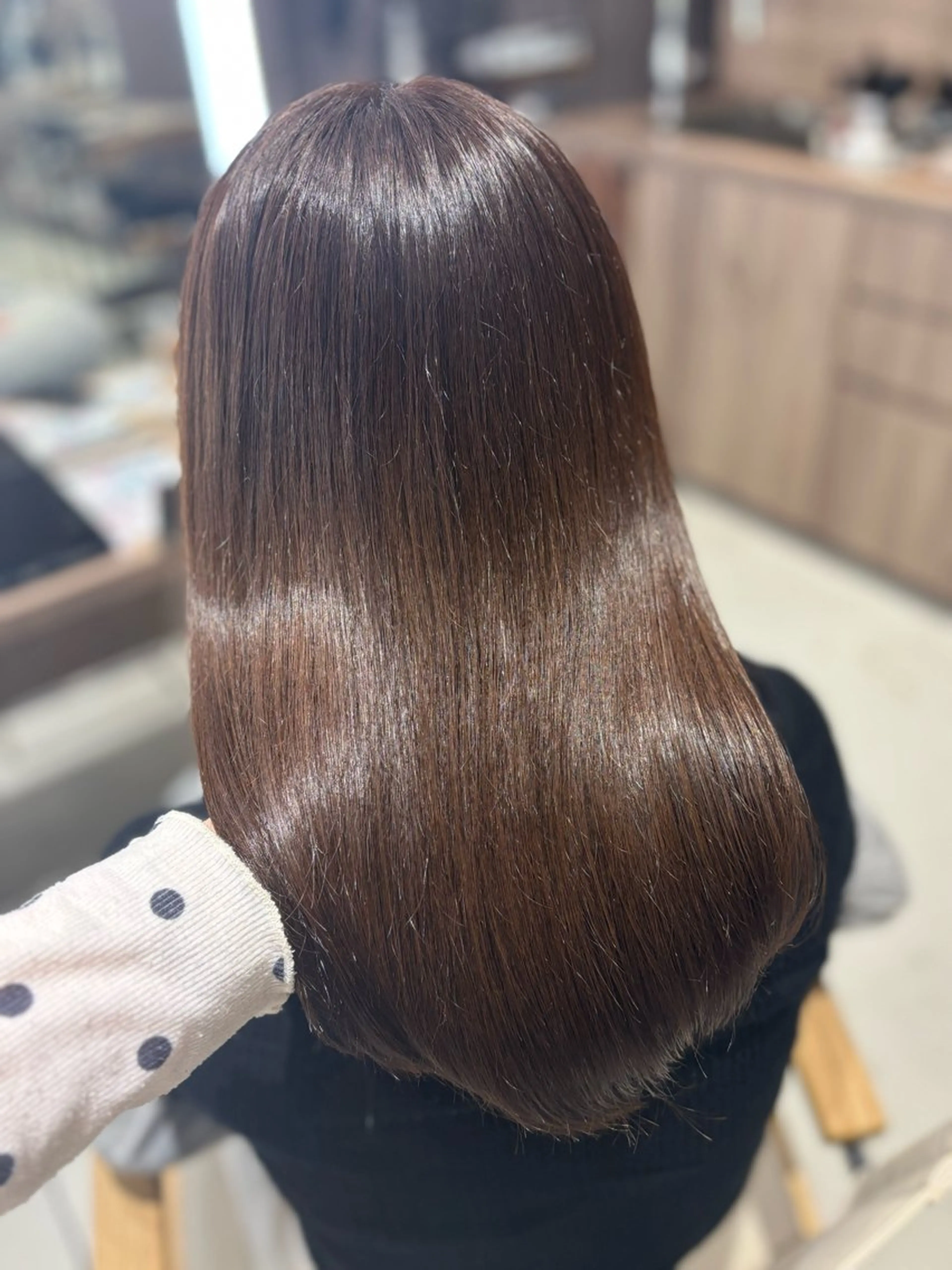 セミロング カラー カット ヘアカラー トリートメント 🎼レイヤー/透明感 カラー/nene♬のヘアスタイル