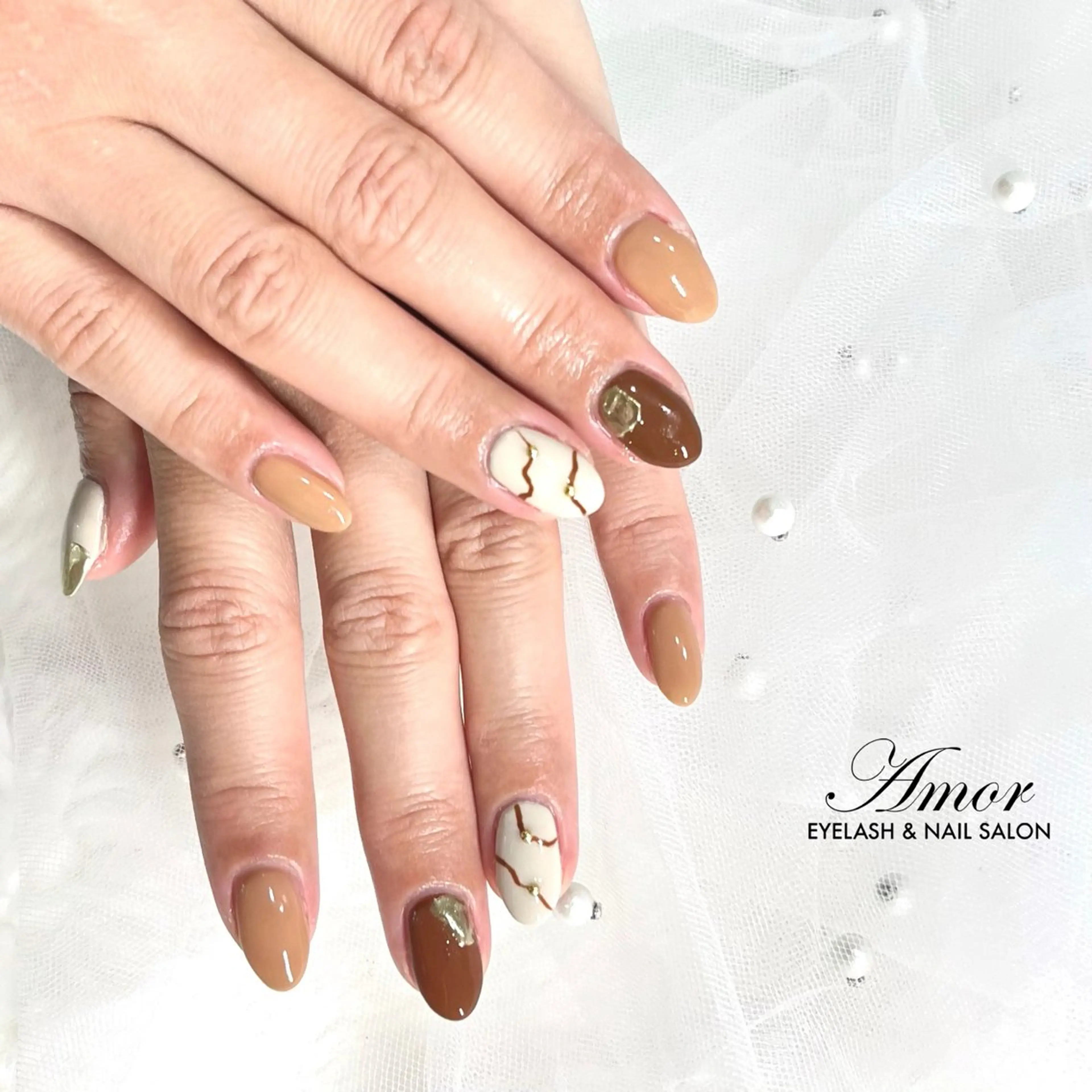 ネイル ハンドネイル Nailist Maikaのネイルデザイン