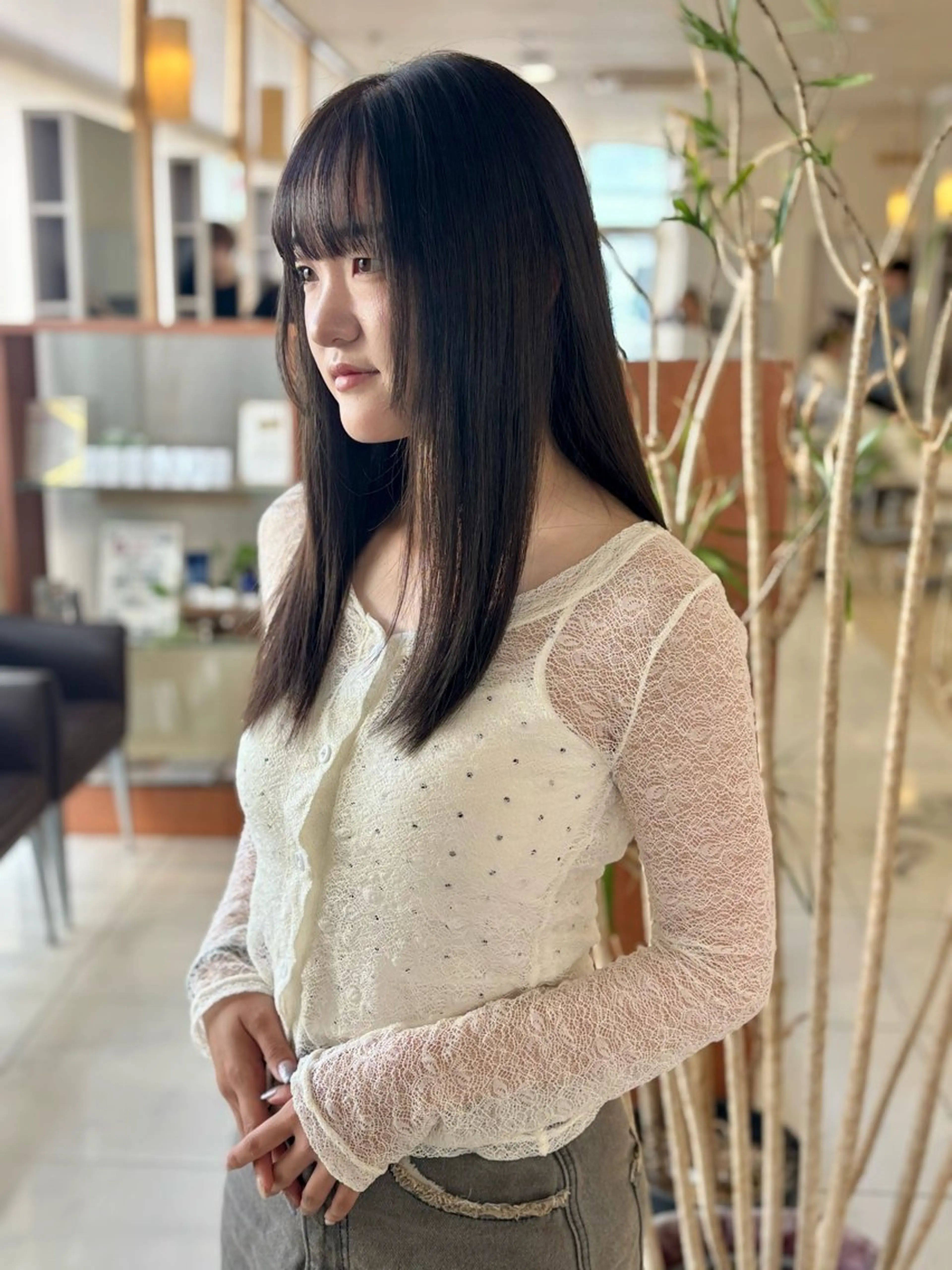 カラー ヘアカラー トリートメント 💖改善カラー 板倉百花💖のヘアスタイル