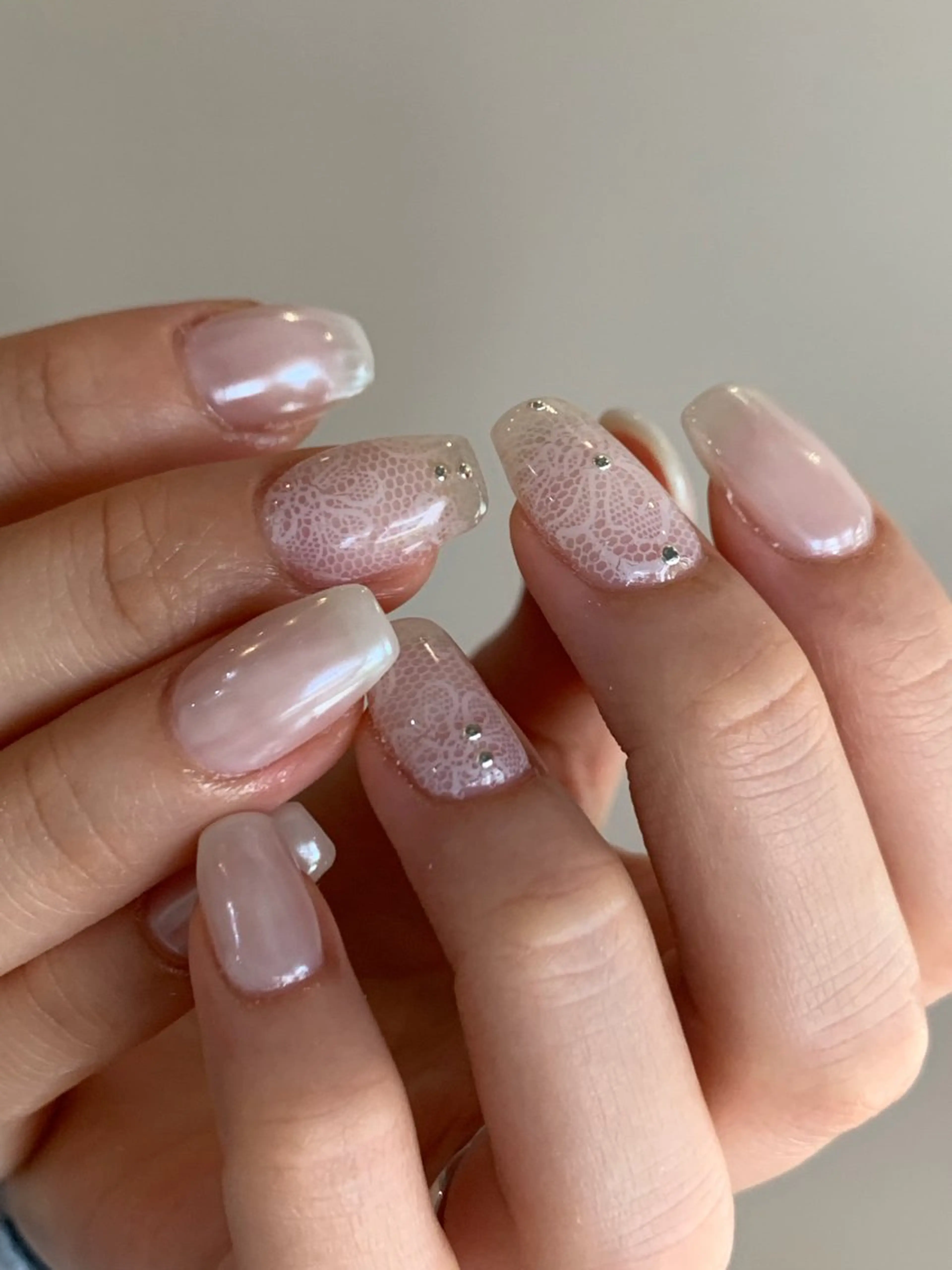 ネイル レース ハンドネイル nail salon linoのネイルデザイン