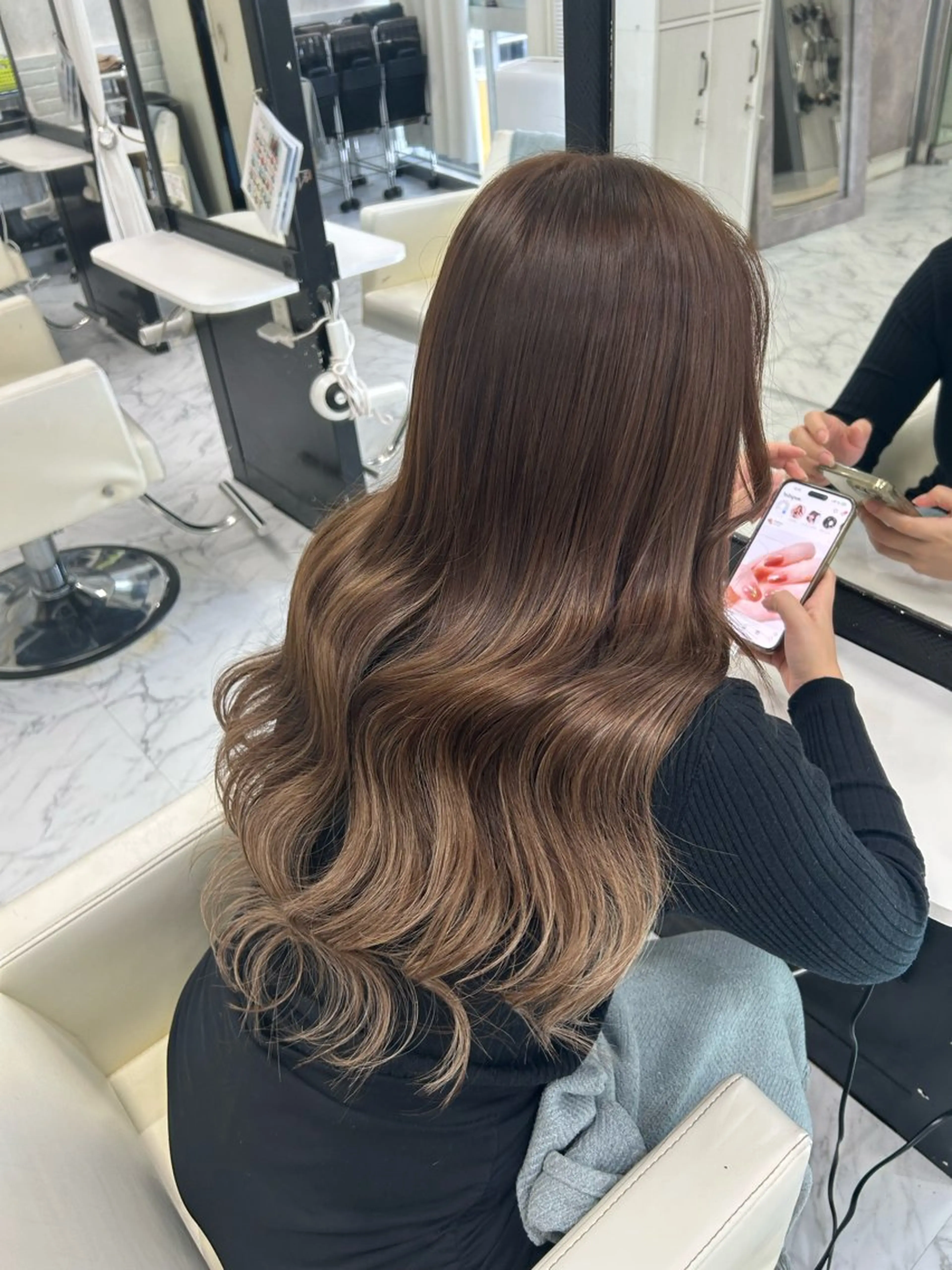 ロング カラー エクステ×ハイトーン 🌈KEISUKEのヘアスタイル