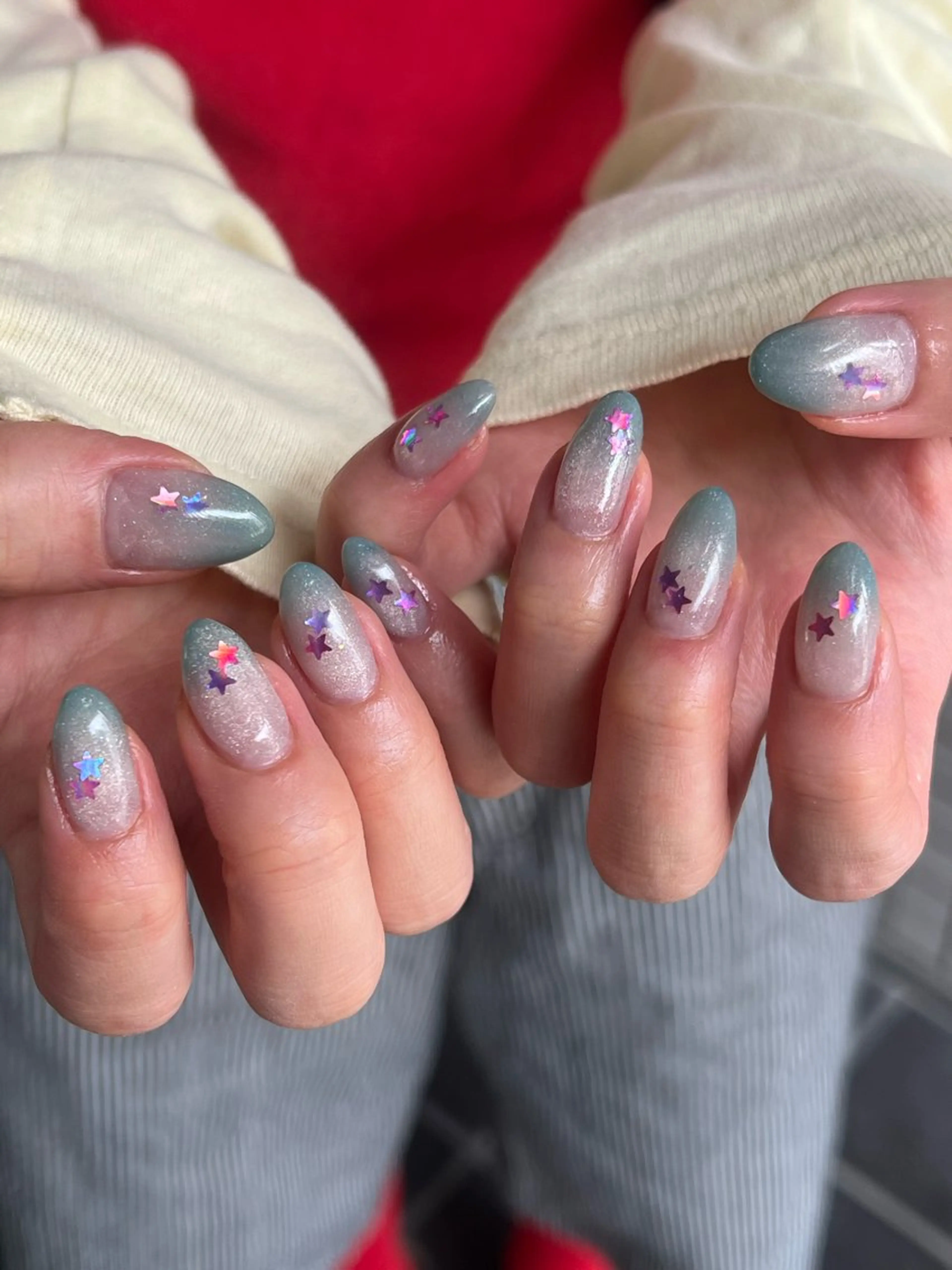 ネイル ハンドネイル Hata nail 🎀個性派ニュアンスのネイルデザイン