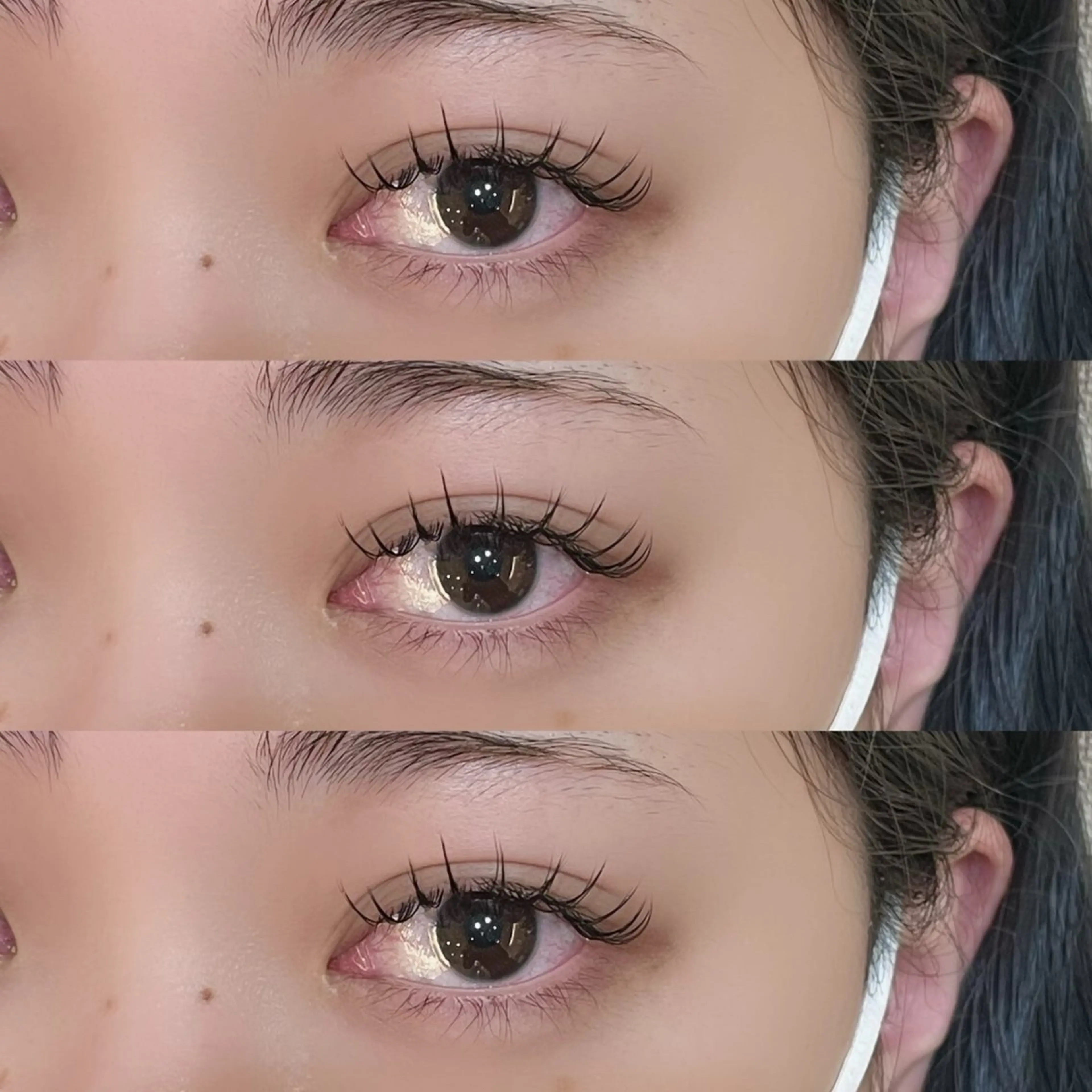 フラットラッシュ100本【マツエク人気No.1✨️】束感にしたい！自まつげに負担を掛けたくない方はこちら✔️の写真