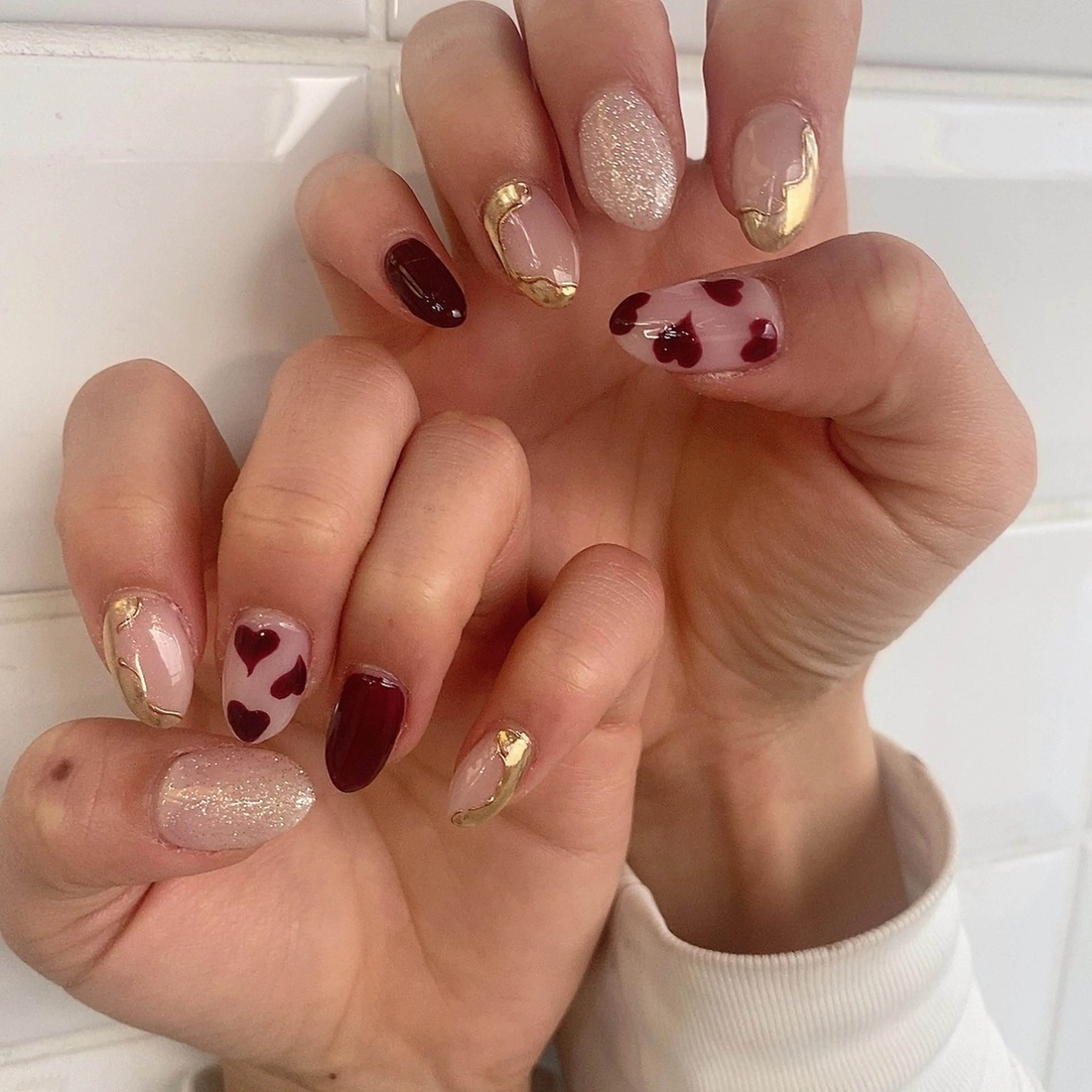 ネイル フットネイル フレンチネイル ジェルネイル グラデーション マグネットネイル misa🫧ナチュラ ル縮毛矯正/髪質改善のヘアスタイル