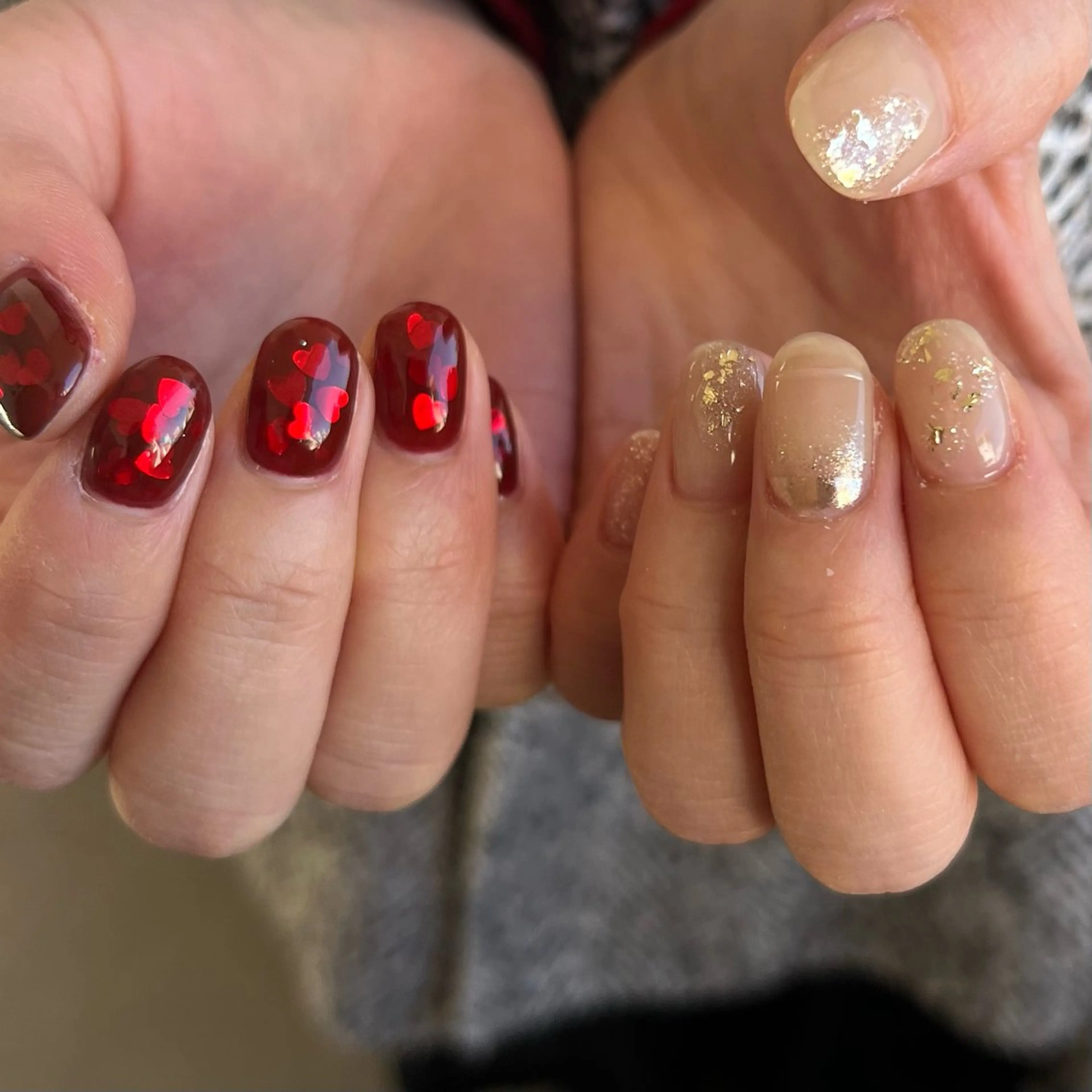 ネイル Ray. ちゅるん系ニュアンスのエステ・リラクイメージ