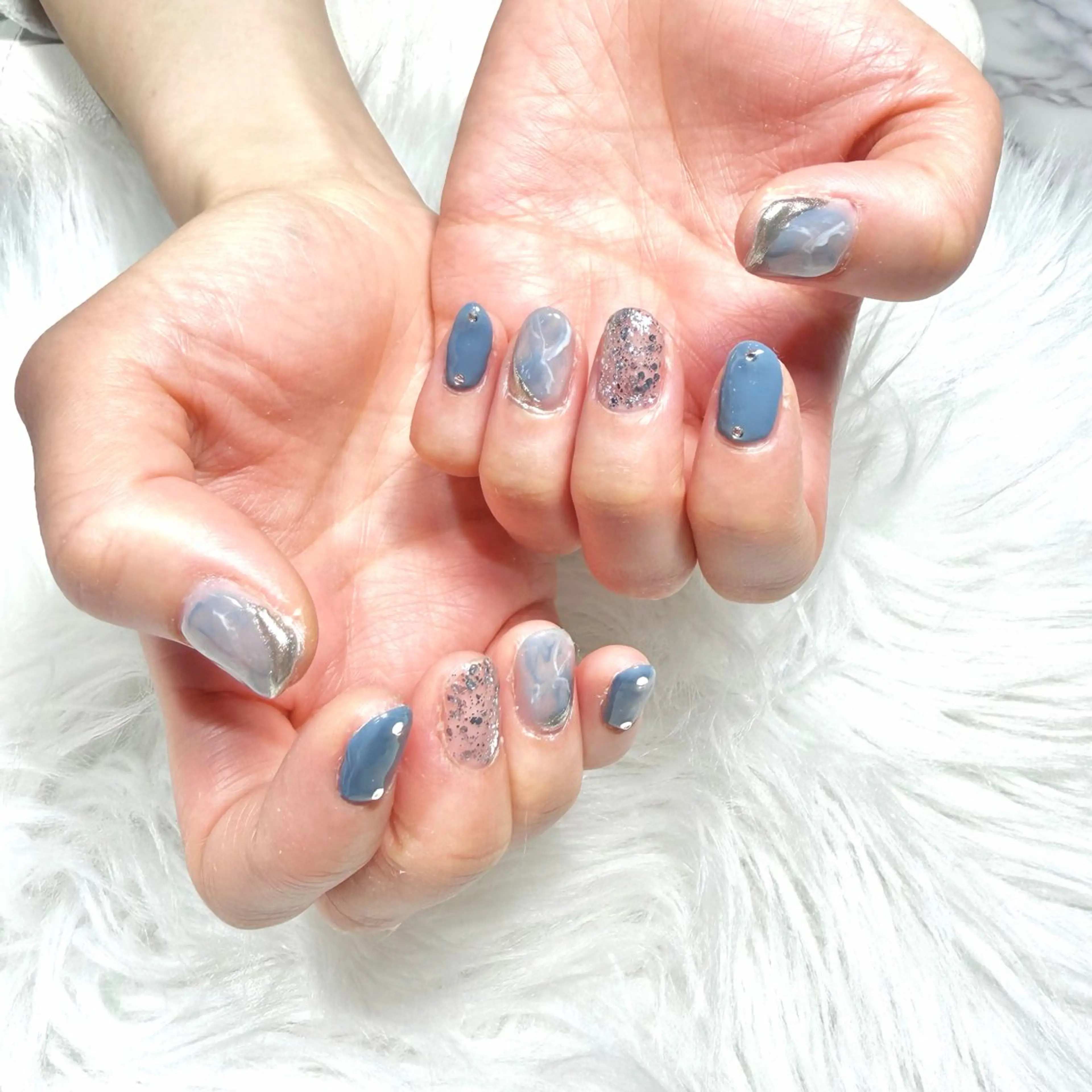 ネイル ハンドネイル ツメイク船橋店🍓 Kurea🤍のネイルデザイン