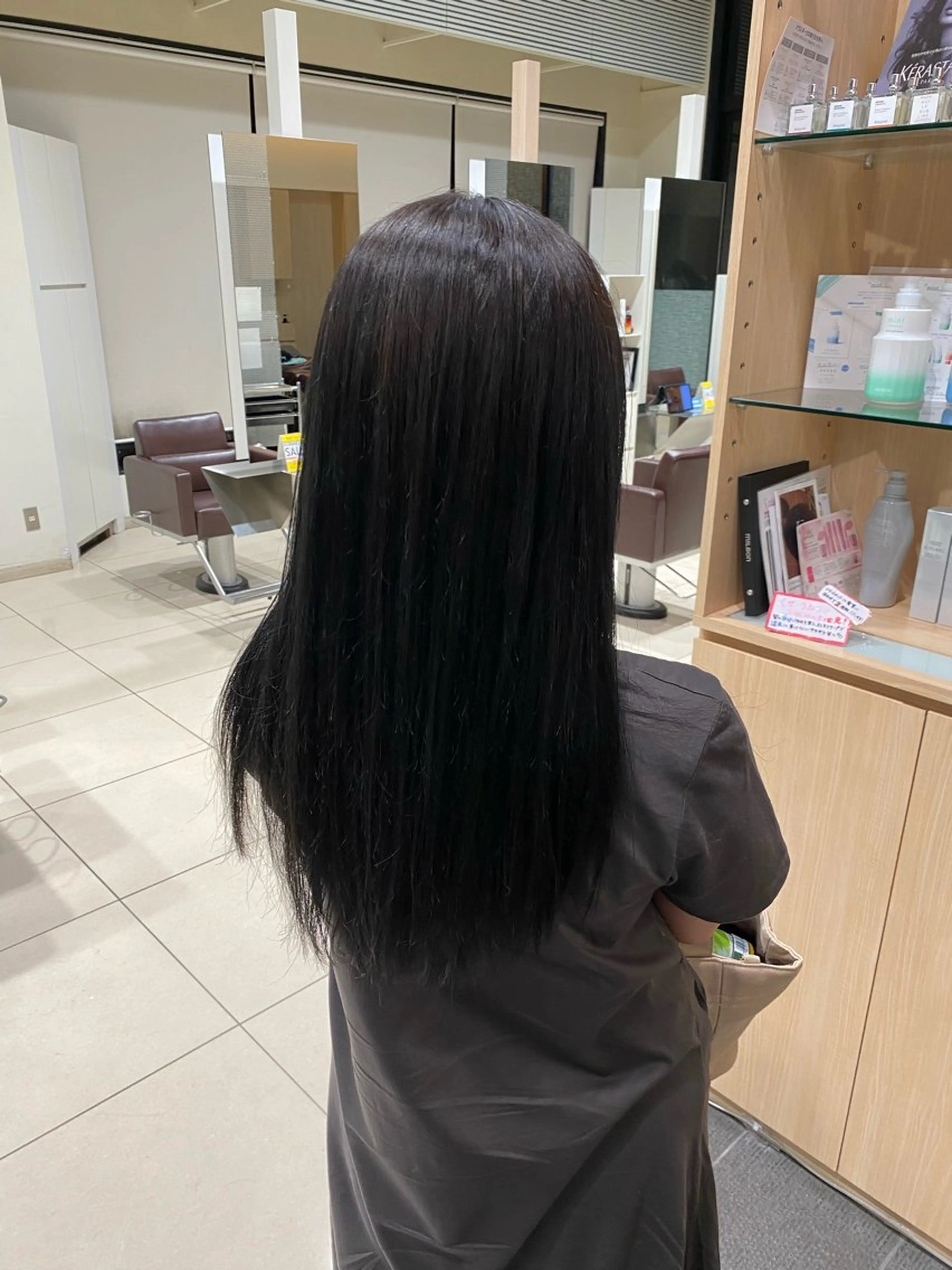 ロング ボブ/レイヤー/パー マ/新宿/KOKIのヘアスタイル