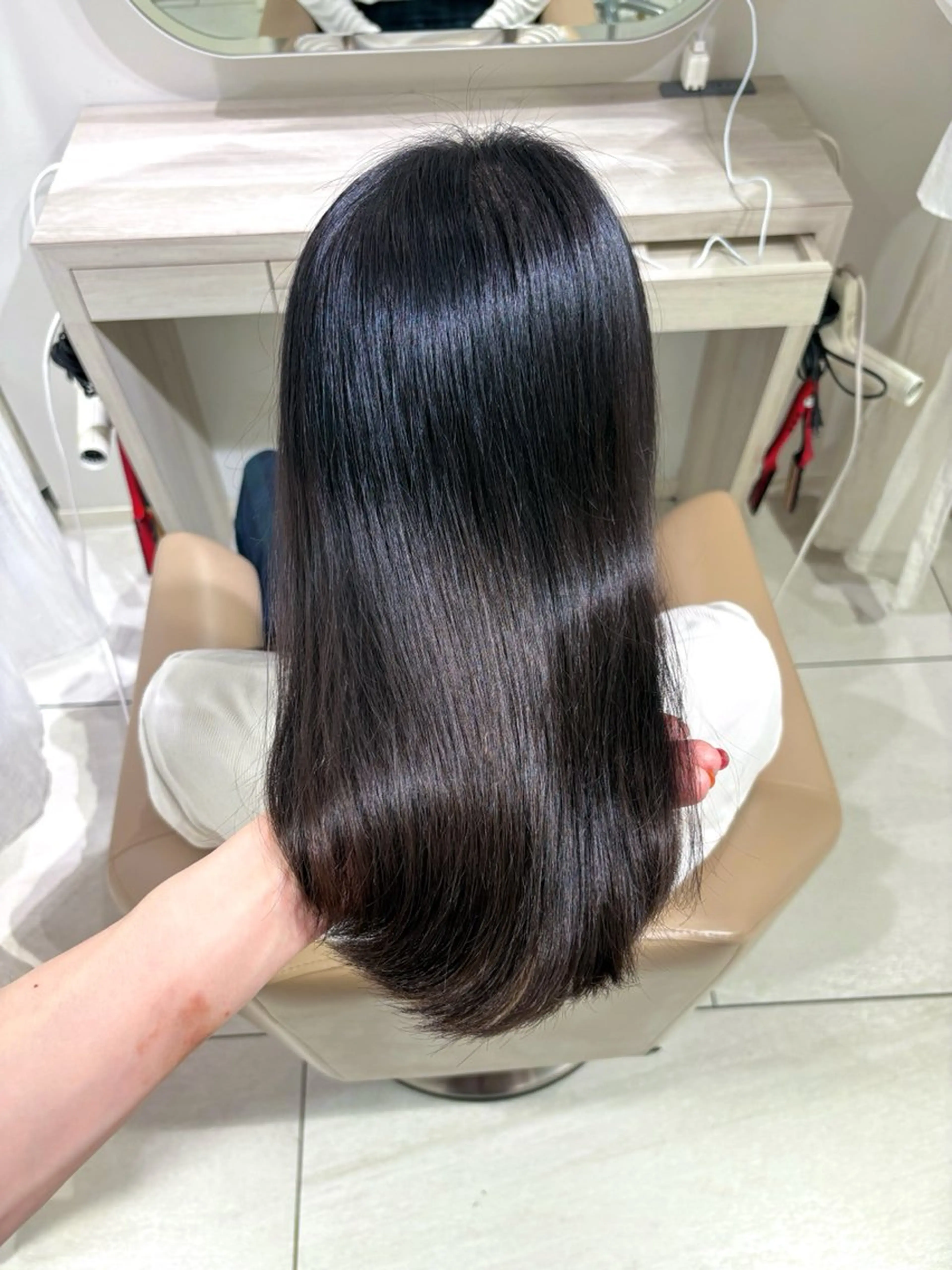 セミロング カラー ブリーチ ヘアカラー 【似合わせボブ】 ／ おおの かい🫟のヘアスタイル