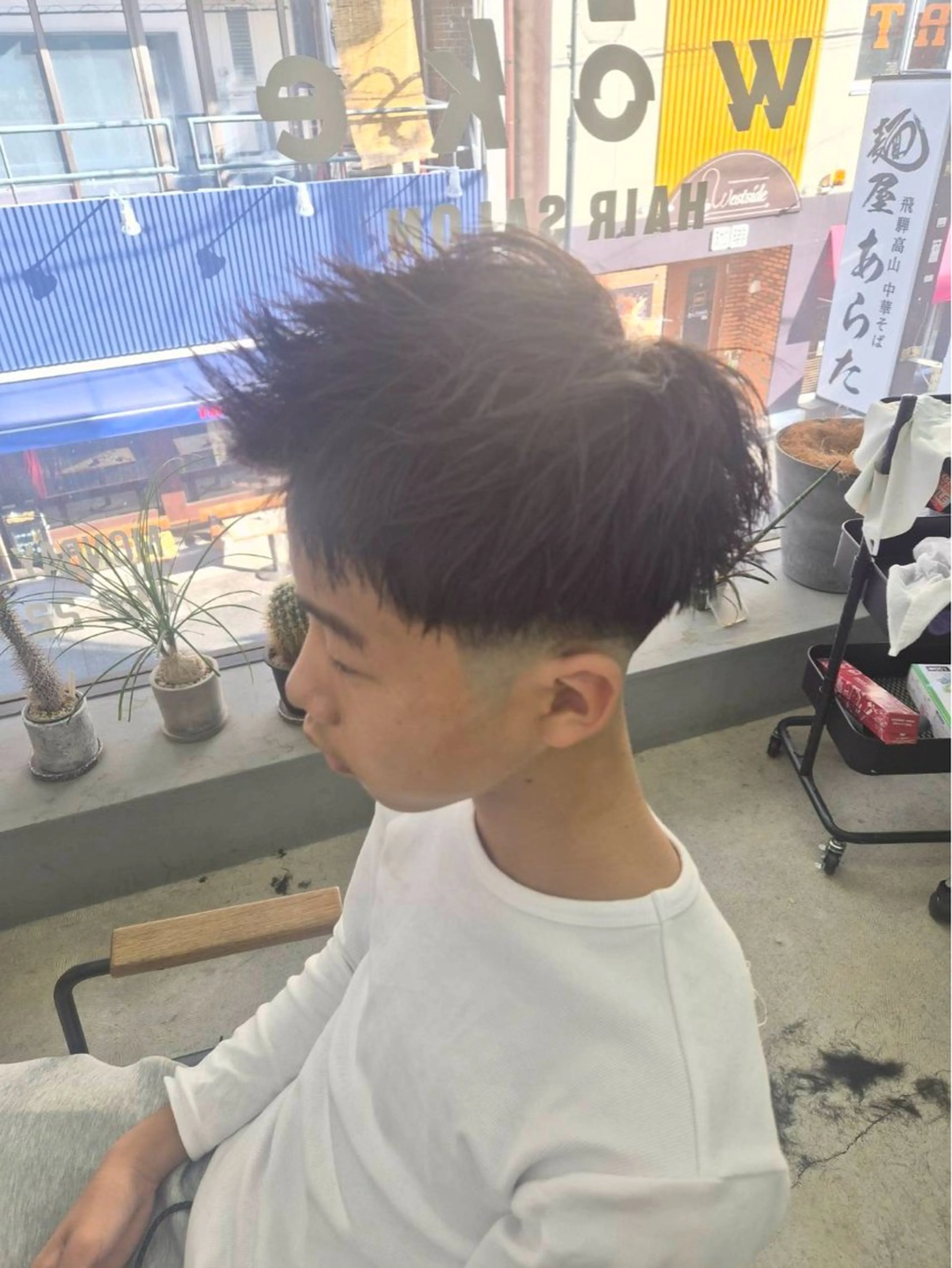 ショート メンズ メンズ専門サロン wokeのヘアスタイル