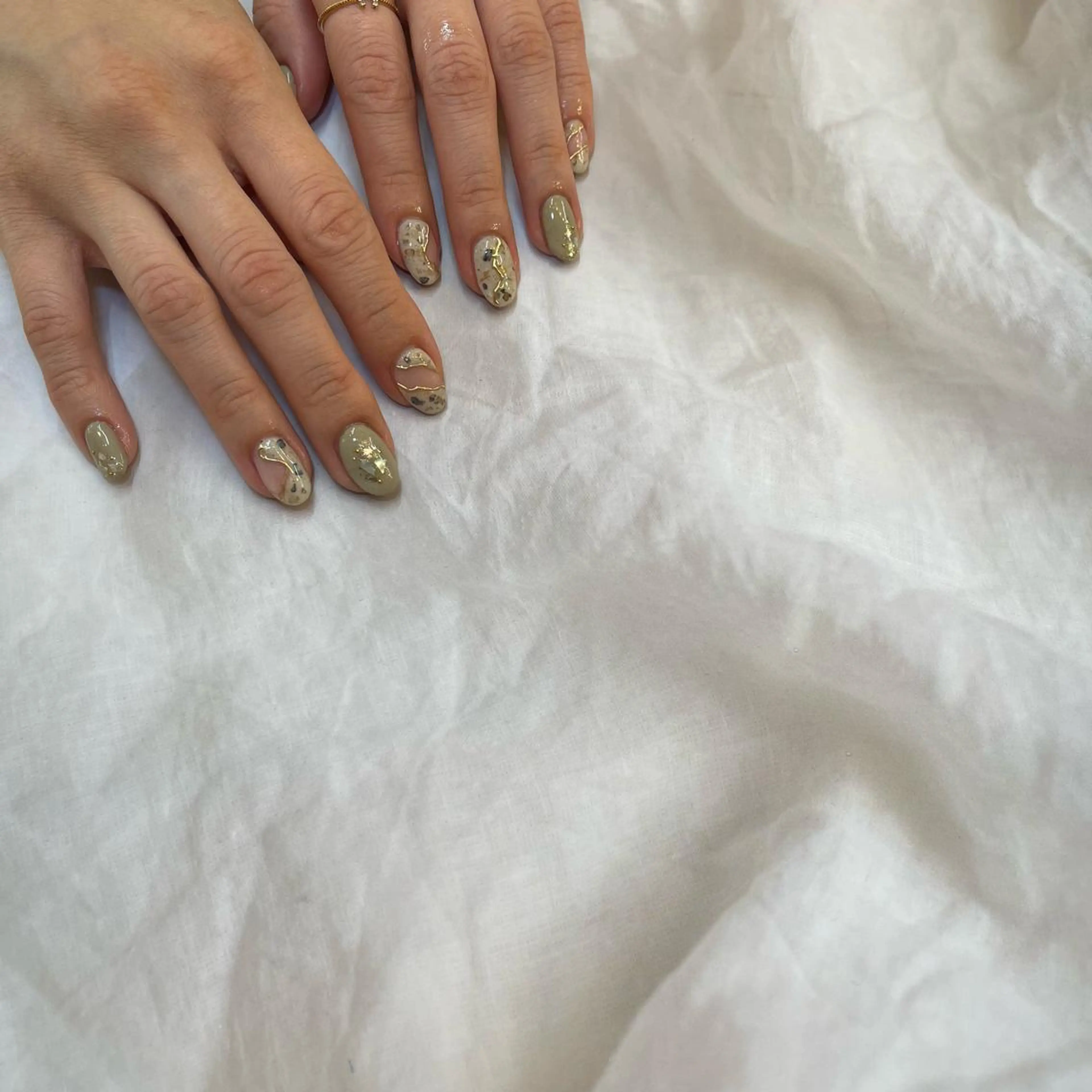 ネイル ハンドネイル NAIL Alaia 𓇼のネイルデザイン