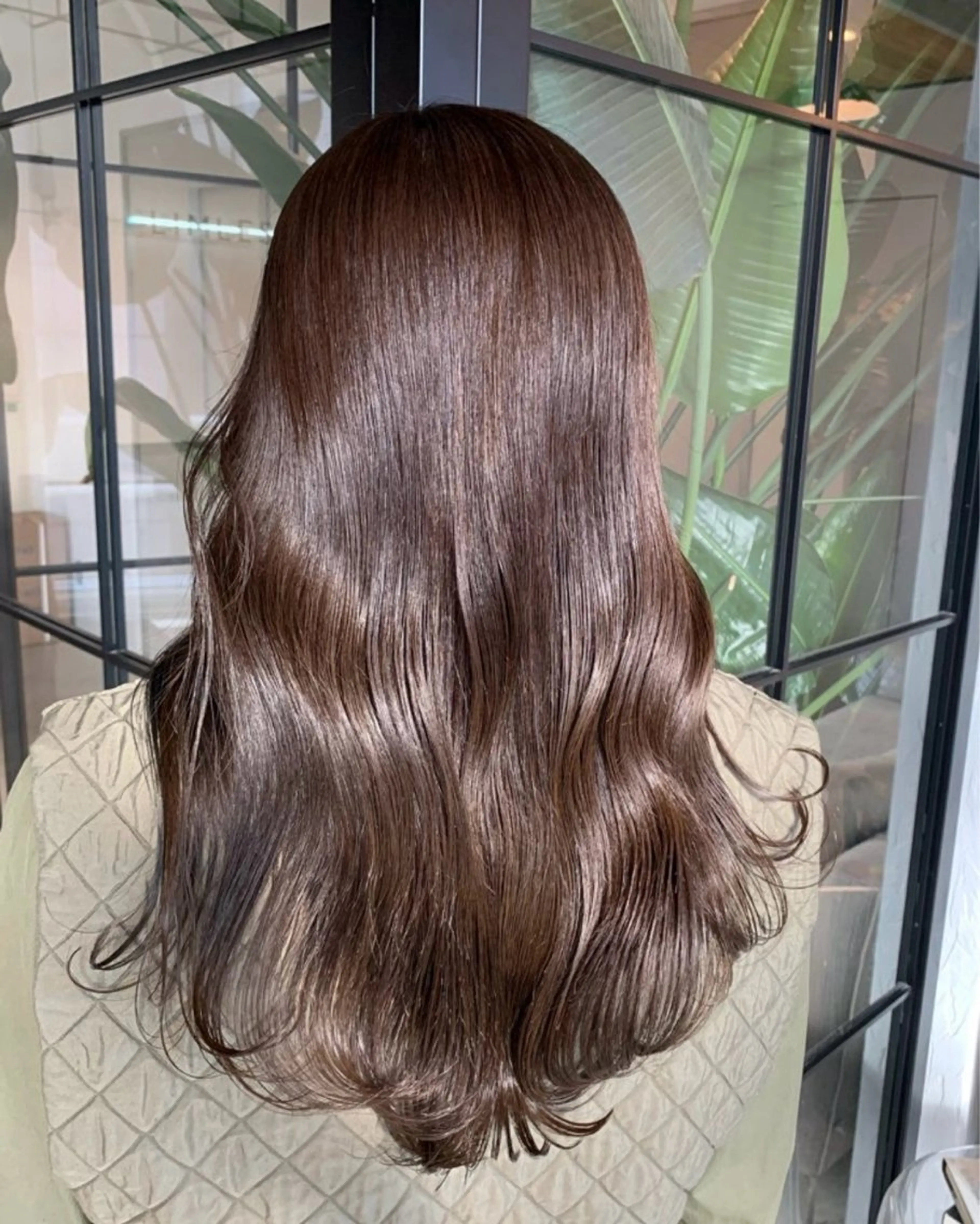 ロング ベージュカラー🧸/ 松崎/東区/田中理沙のヘアスタイル