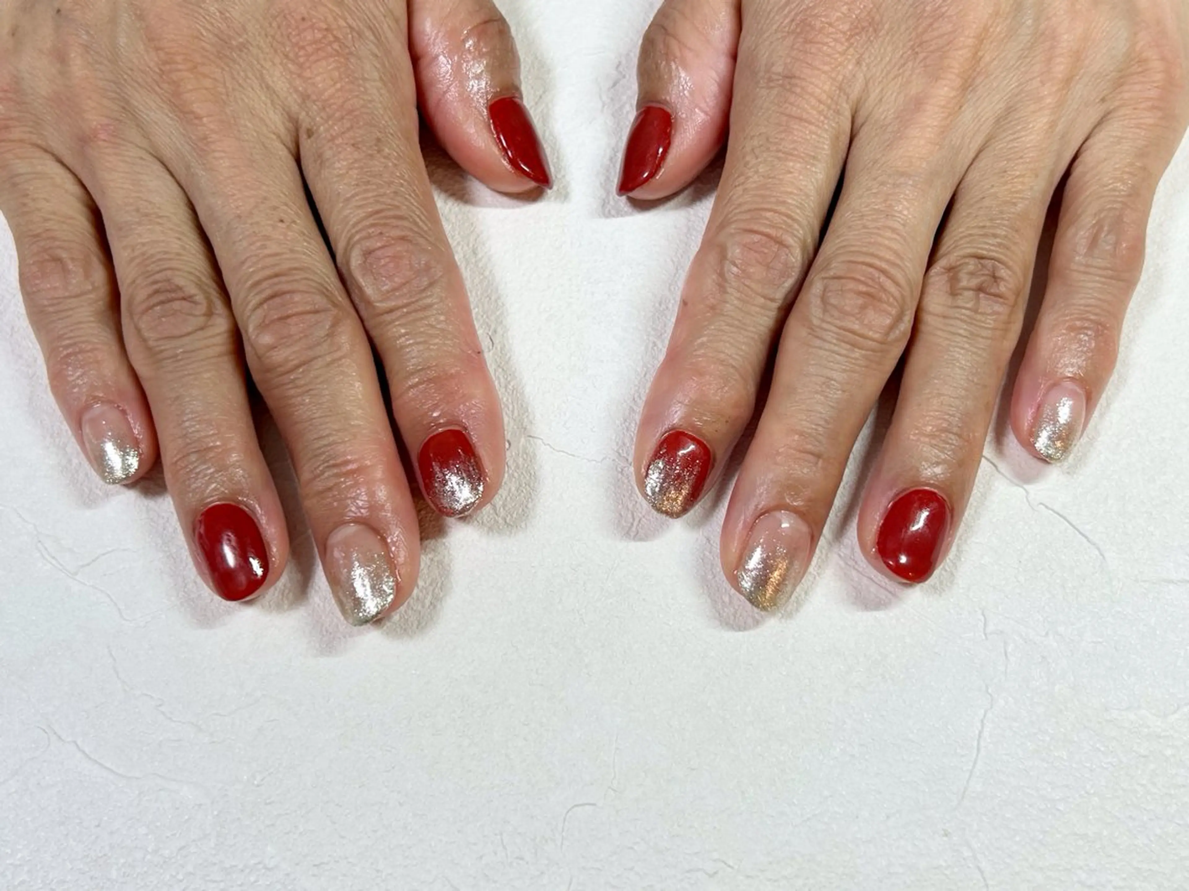 ネイル オーロラネイル フットネイル フレンチネイル ジェルネイル 韓国ネイル ハンドネイル kiki nail &brow二子玉川の眉毛・アイブロウイメージ