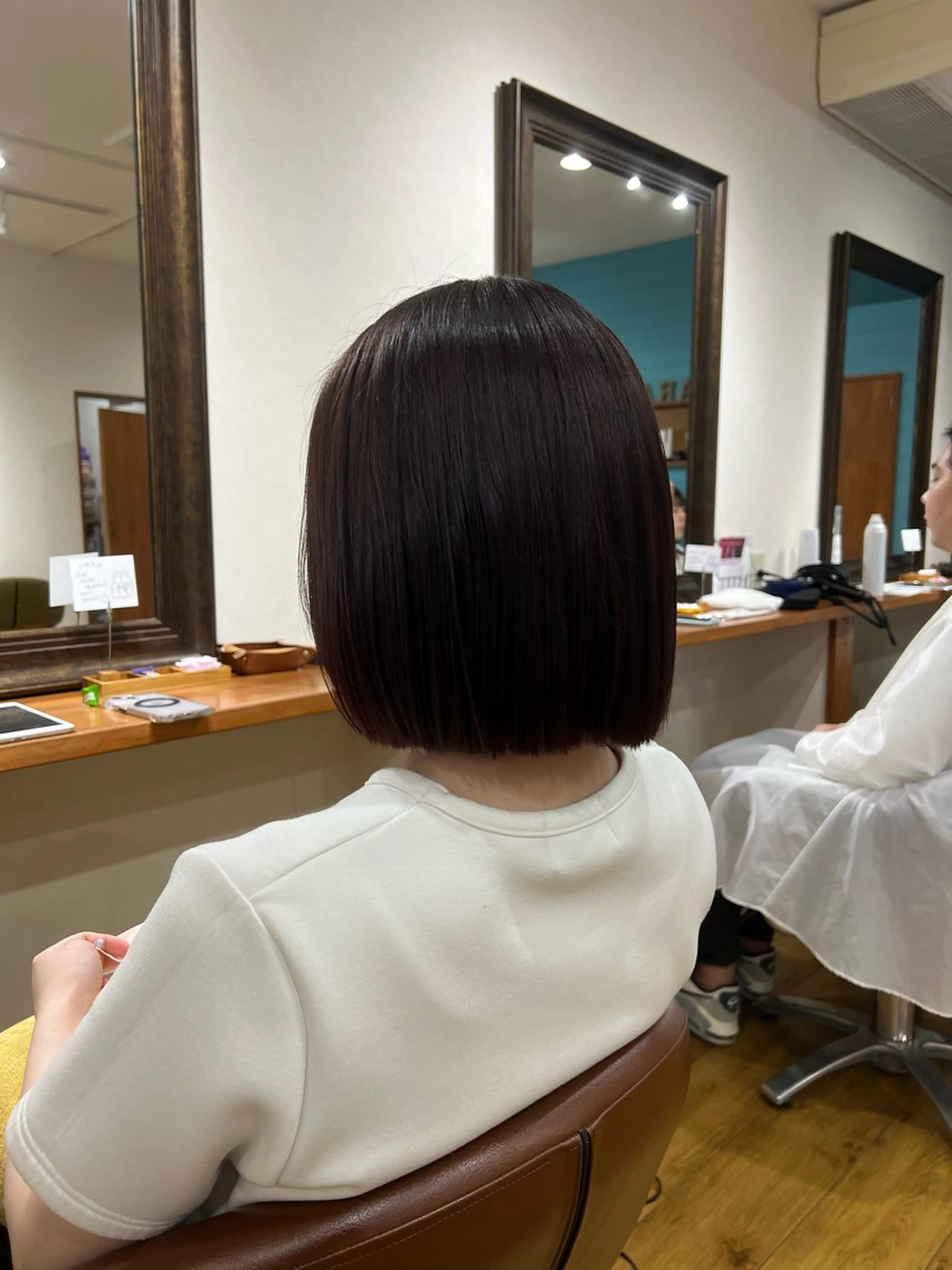 ミディアム 透明感カラー🩵/ 艶カラー/minaのヘアスタイル