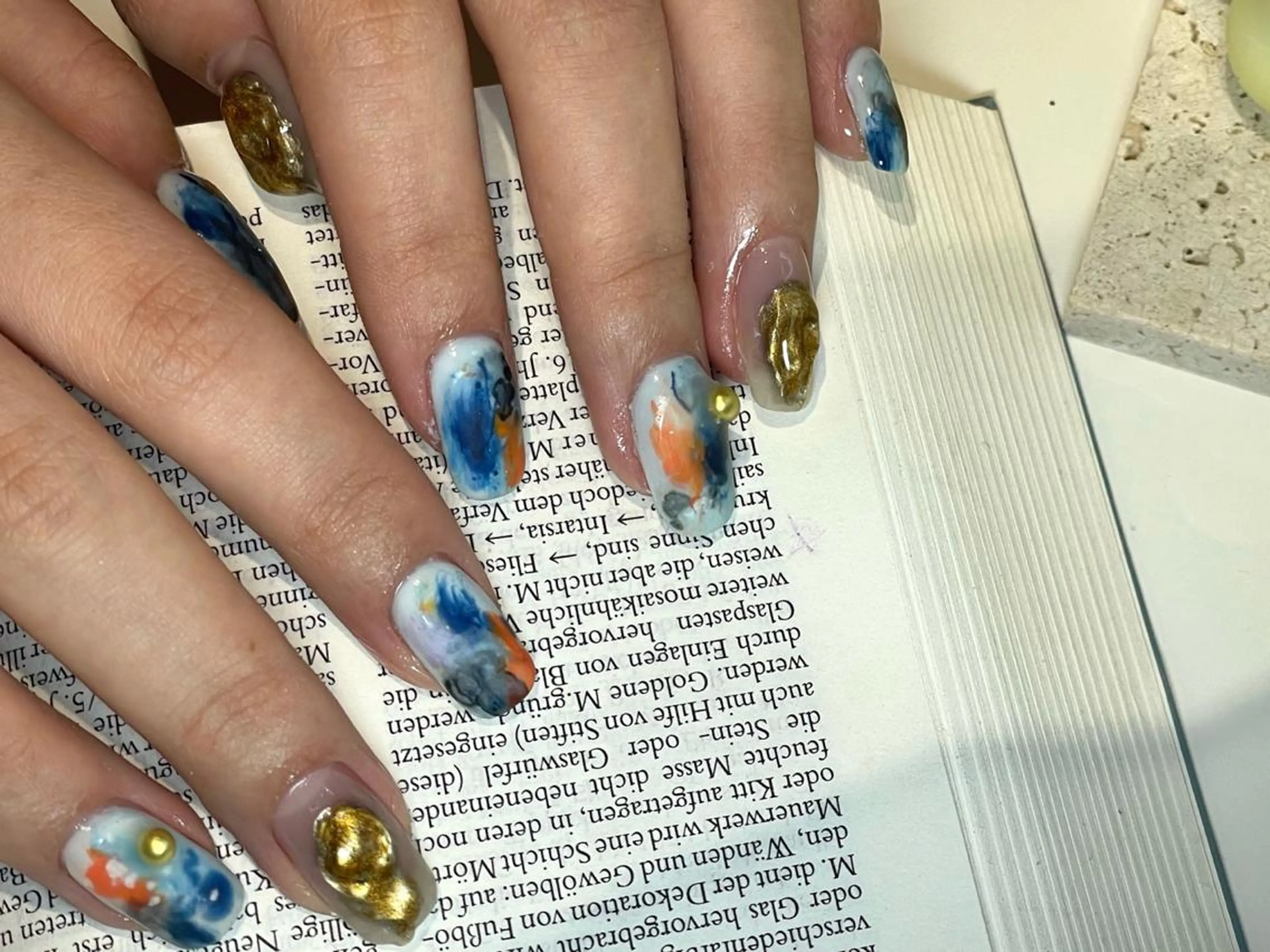 セミロング m kaori𓃟のネイルデザイン