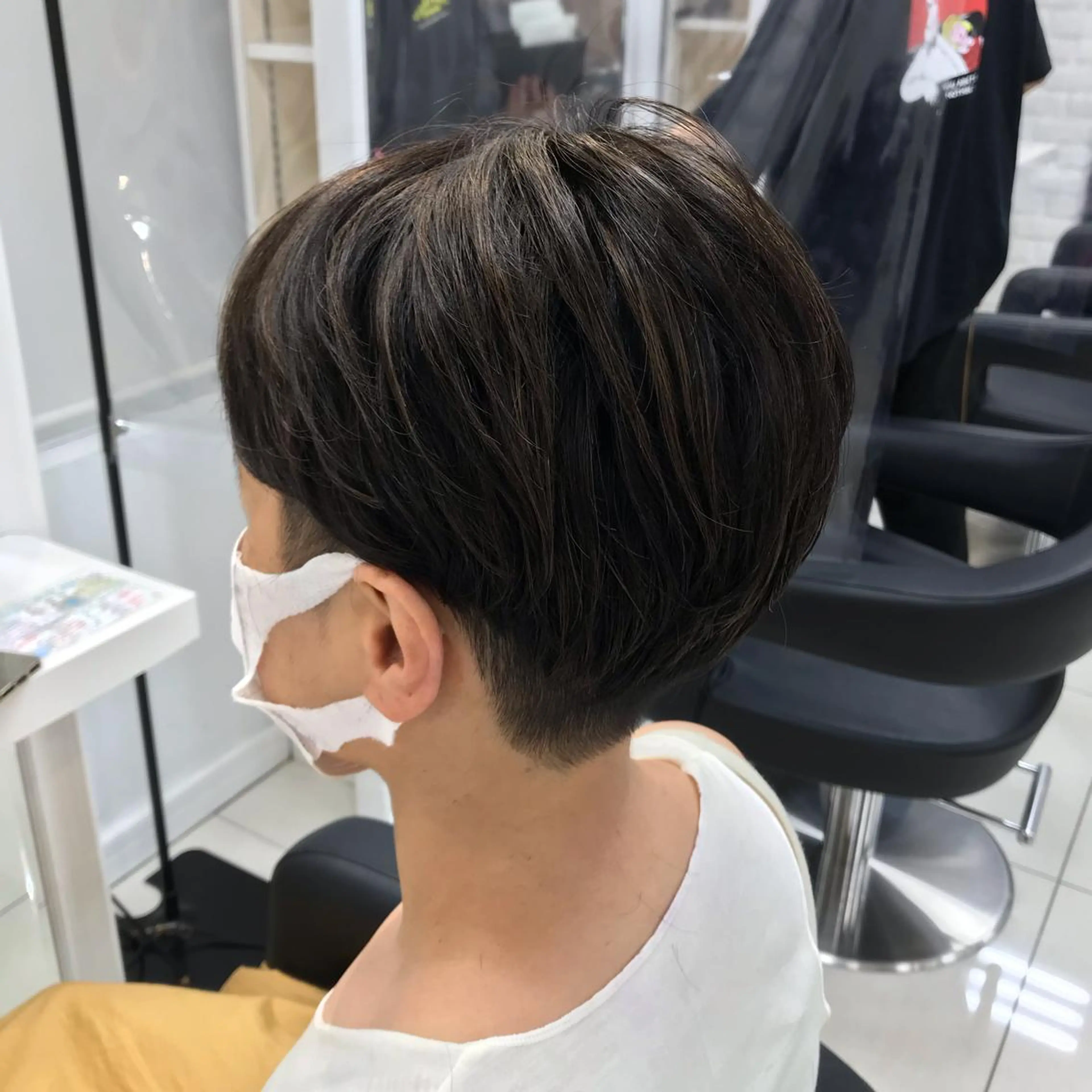 ショート カラー ハイライトカラー ハイライト カット ヘアカラー トリートメント 【暖色カラー特化】 中山由梨のヘアスタイル