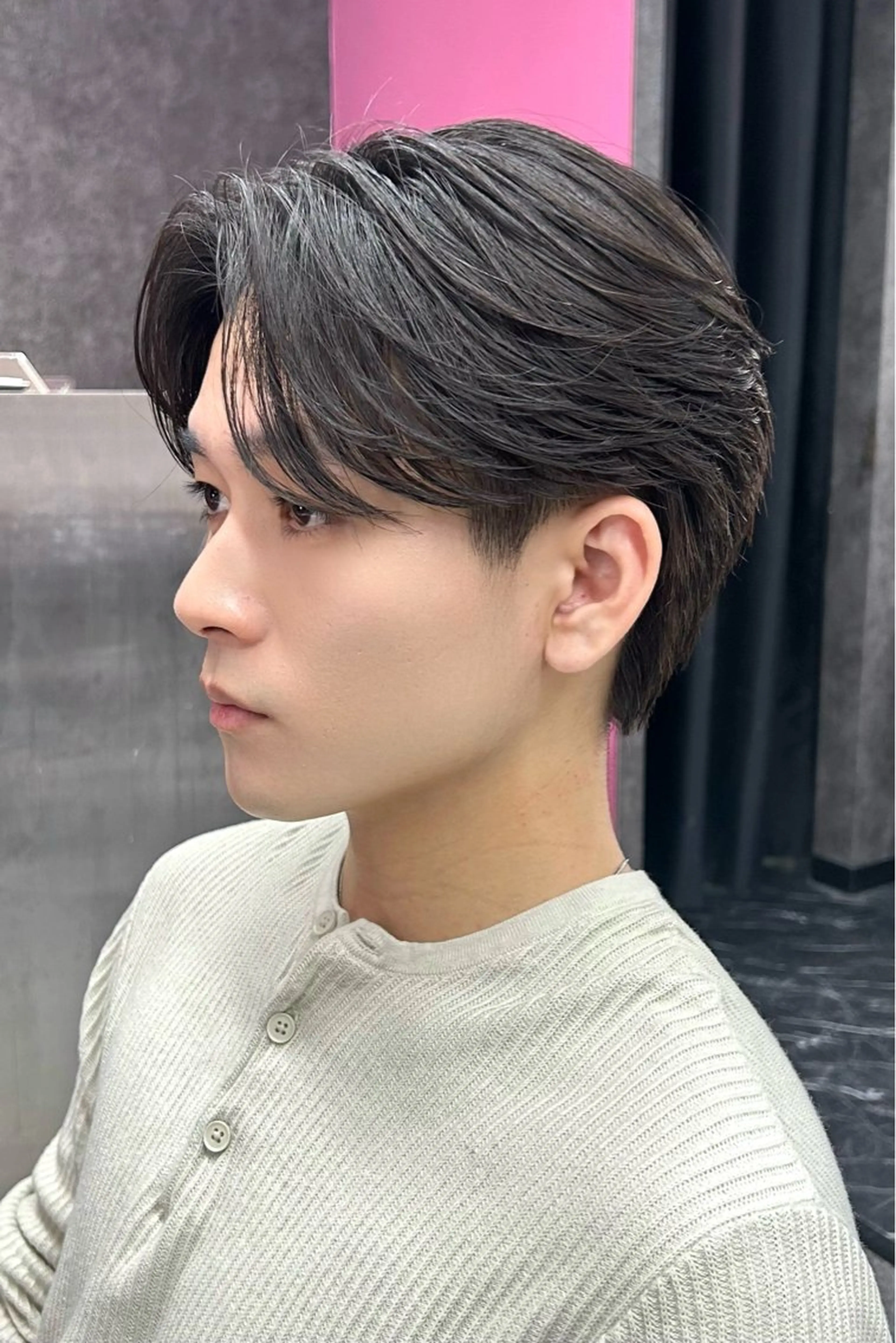 ショート カラー メンズ カット ヘアセット メンズスタイリスト 前田雄輝のヘアスタイル