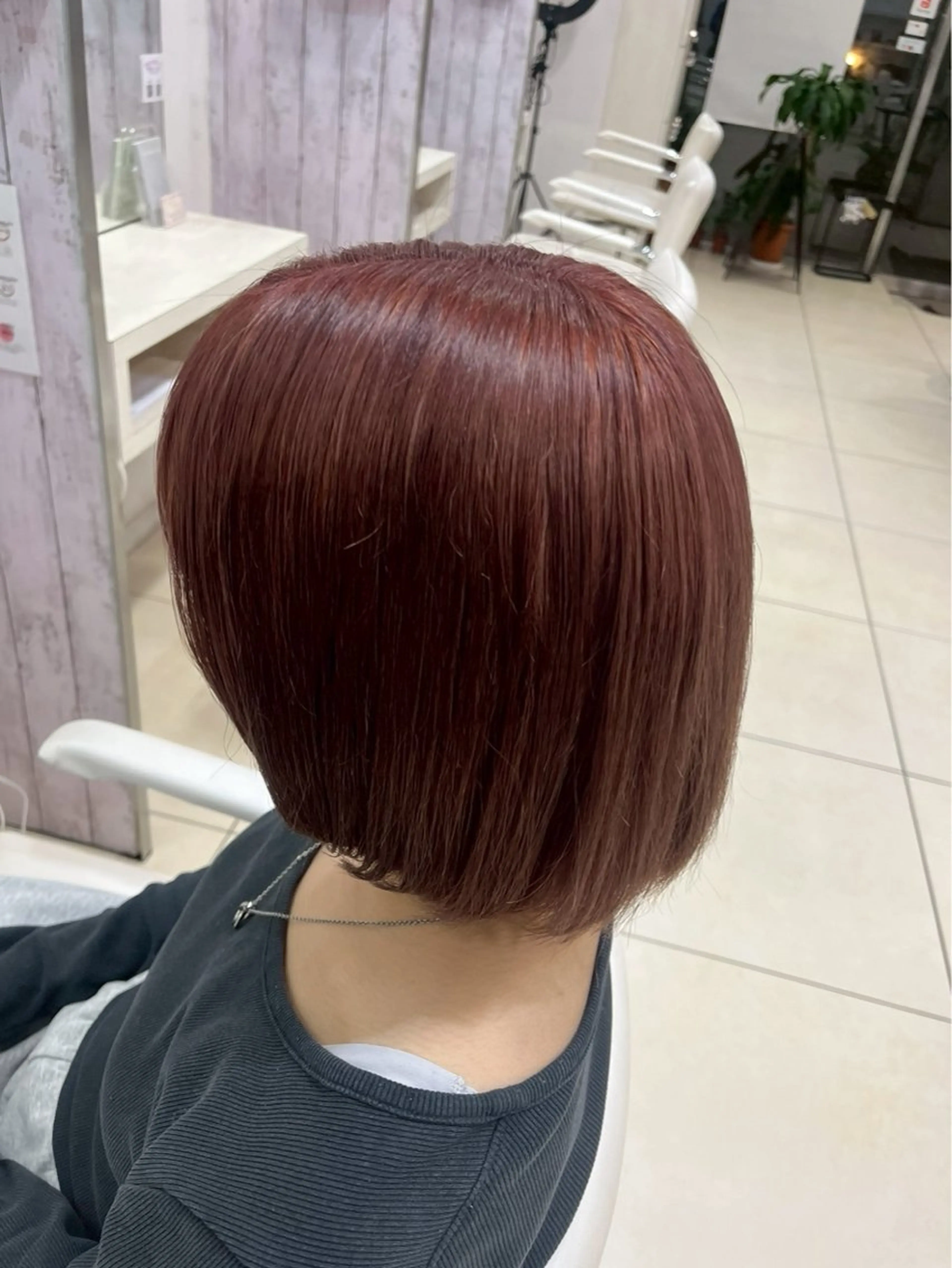 ショート [髪質改善カラー] 佐藤唯花🦋のヘアスタイル