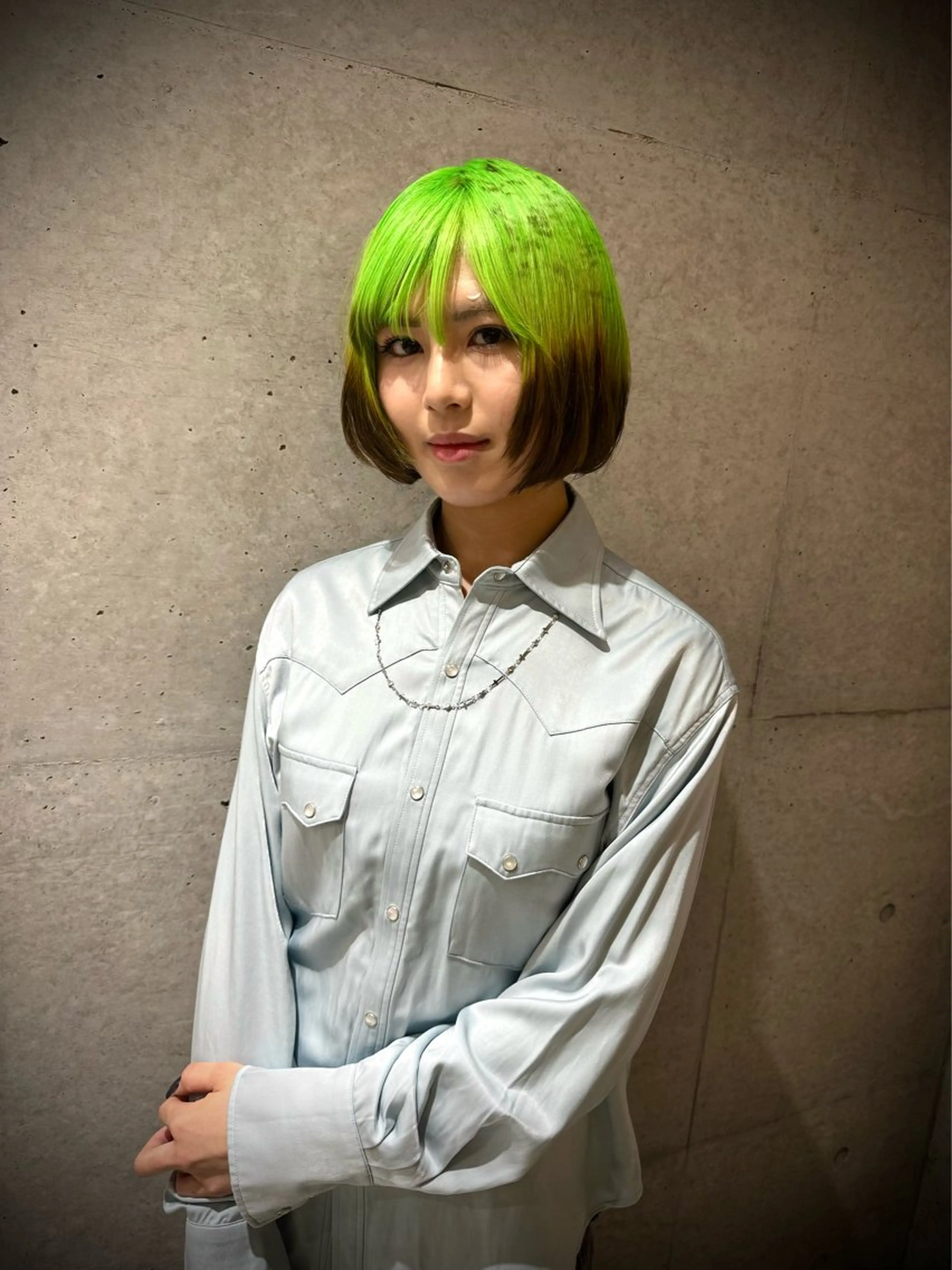 ショート カラー カット ヘアカラー トリートメント デザインカラー⭐︎★ 🐆hyo🐆のヘアスタイル