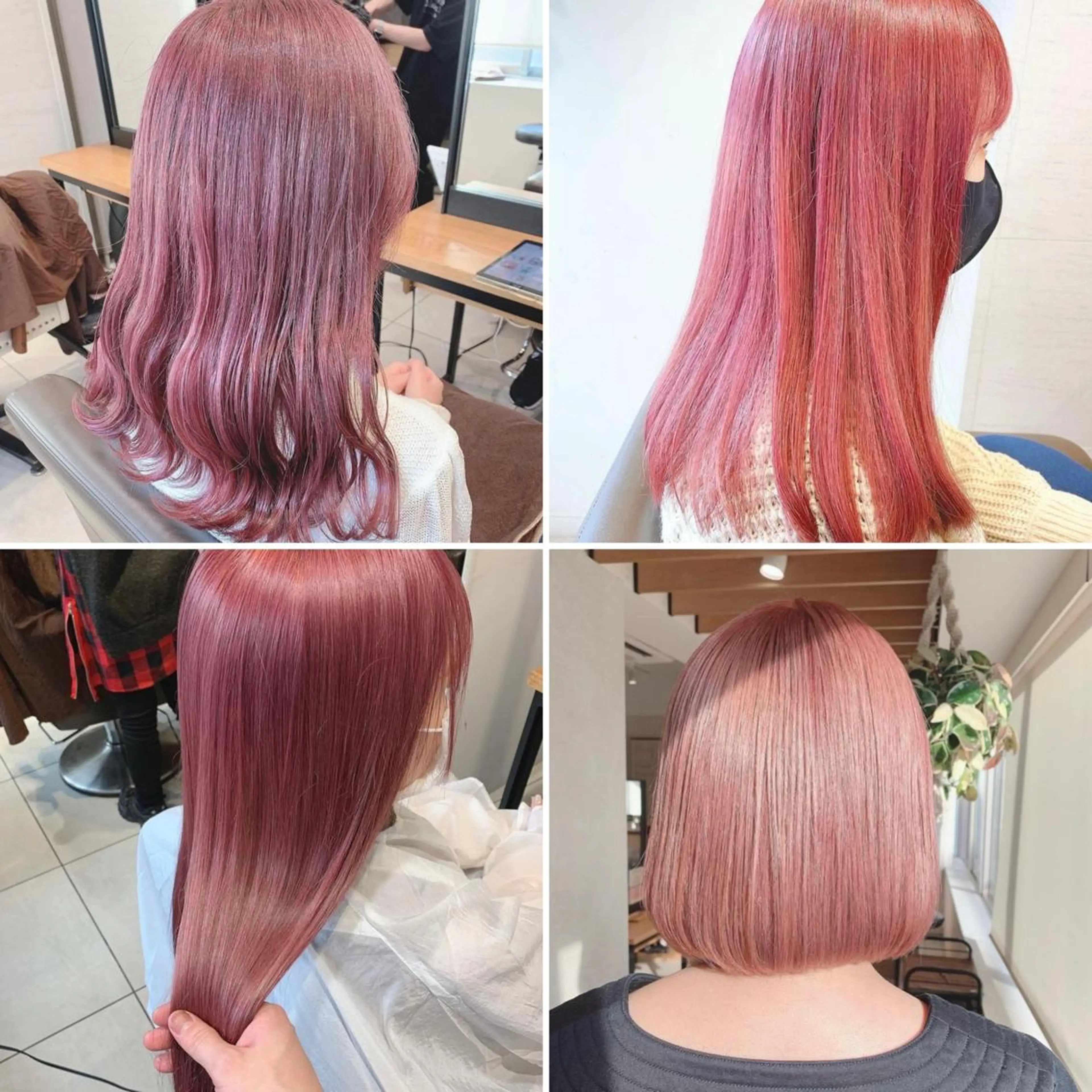 セミロング カラー カット ヘアカラー トリートメント 🌿earth亀有店 【緑髪のノブ】🌿のヘアスタイル